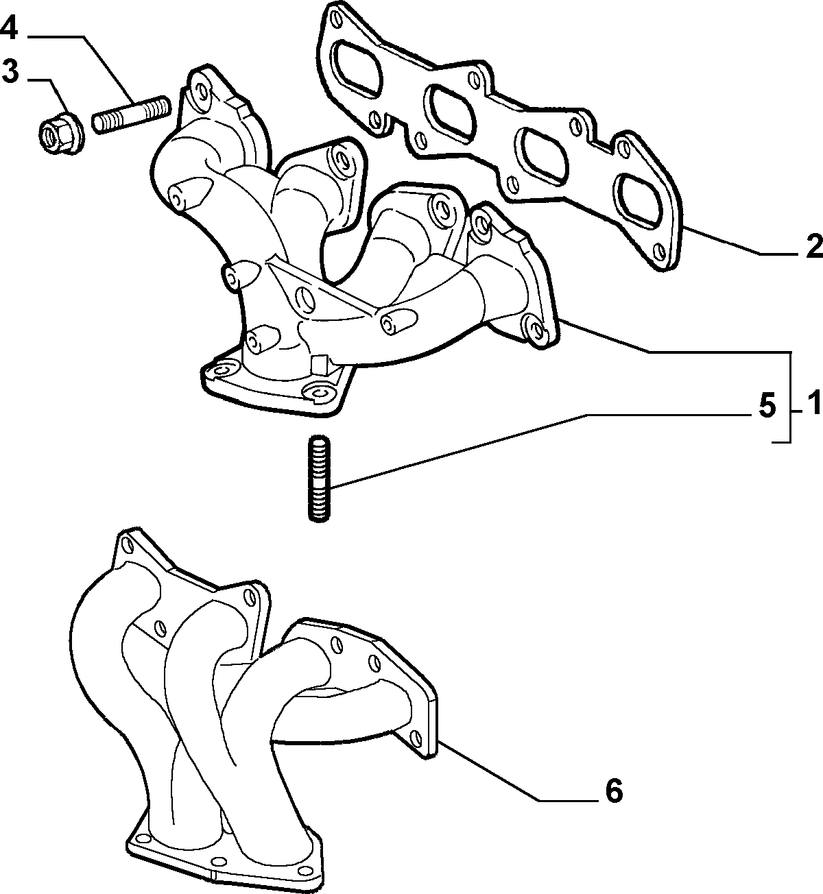 Lancia 14060011 - NUT parts5.com