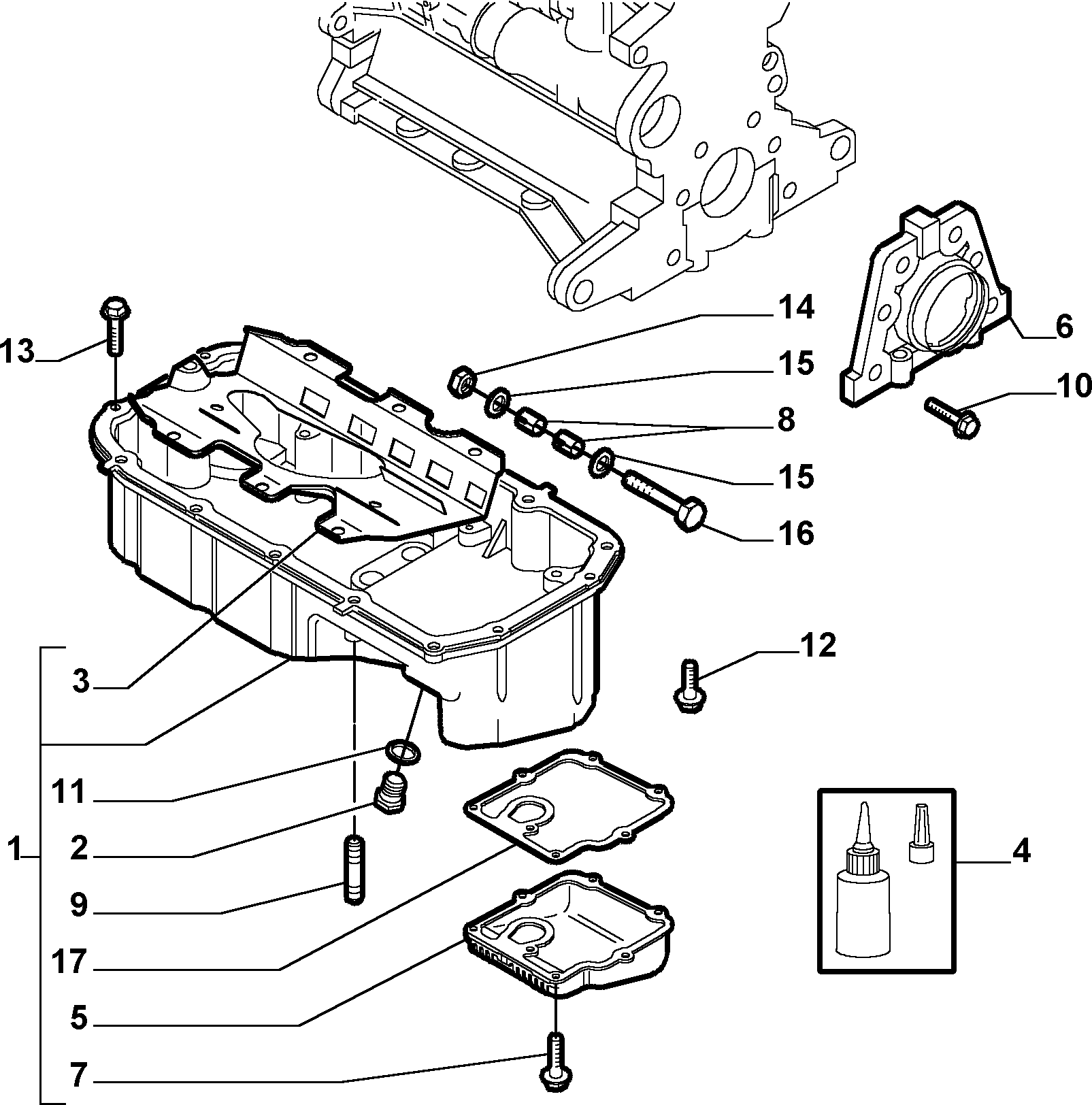 Opel 55 196 309 - Уплътнителен пръстен, пробка за източване на маслото parts5.com