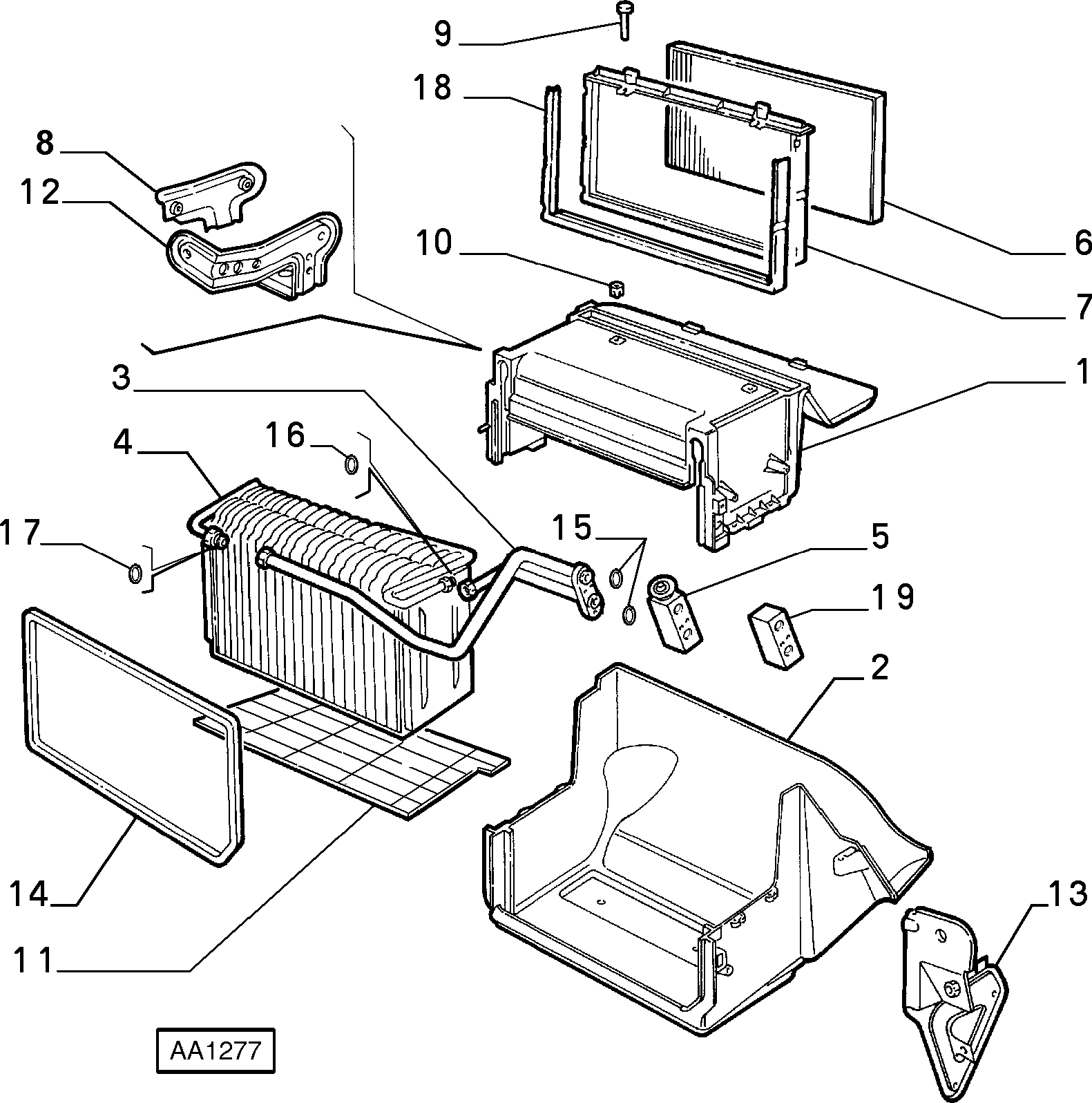 FIAT 46722498 - Ekspanzijski ventil, klimatska naprava parts5.com