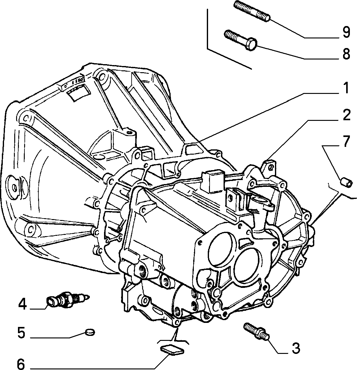 Abarth 46410523 - Switch, reverse light parts5.com