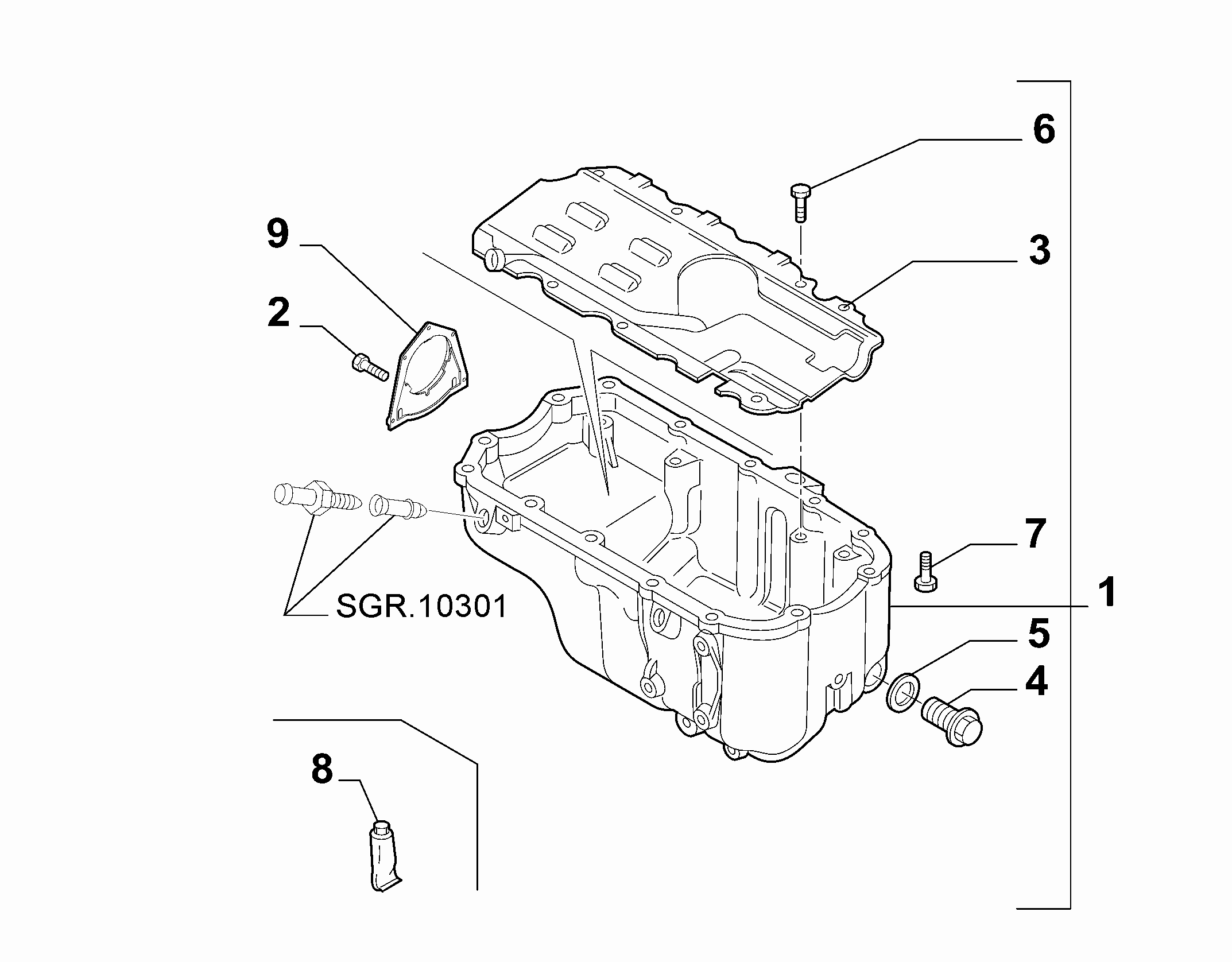 Alfa Romeo 71718365 - Radijalni zaptivni prsten (semering), radilica parts5.com