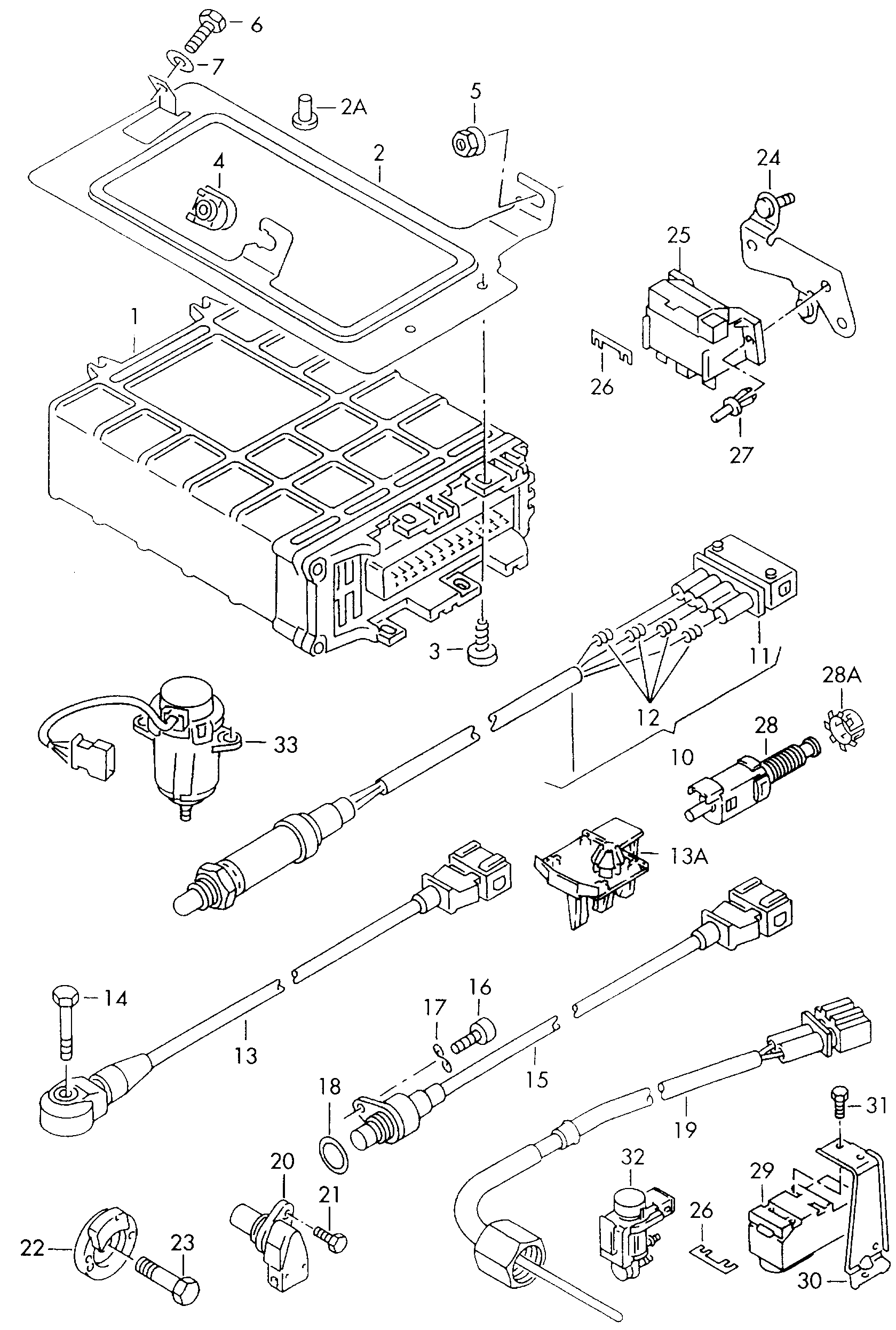 Lamborghini 037 906 265 S - Lambda Sensor parts5.com