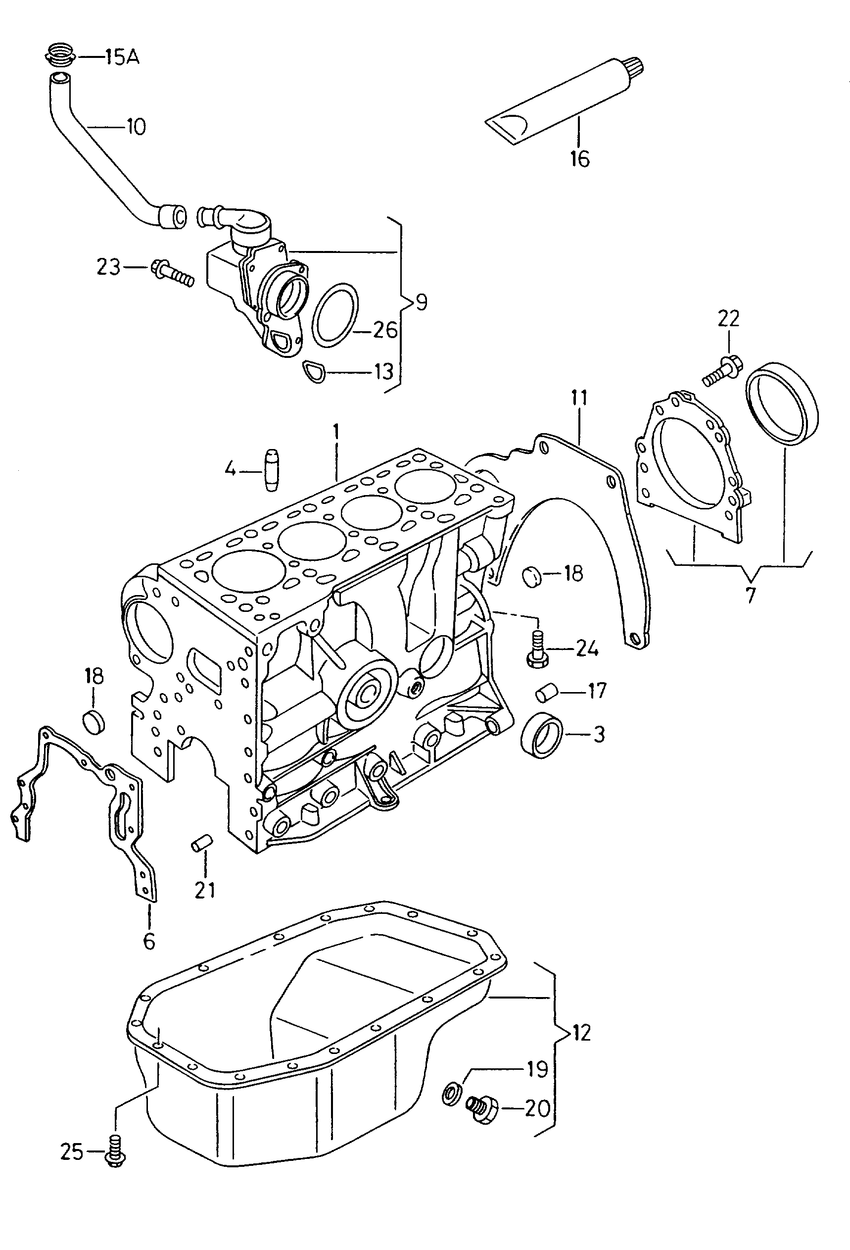 Seat 034 103 113B - Τάπες παγετού parts5.com