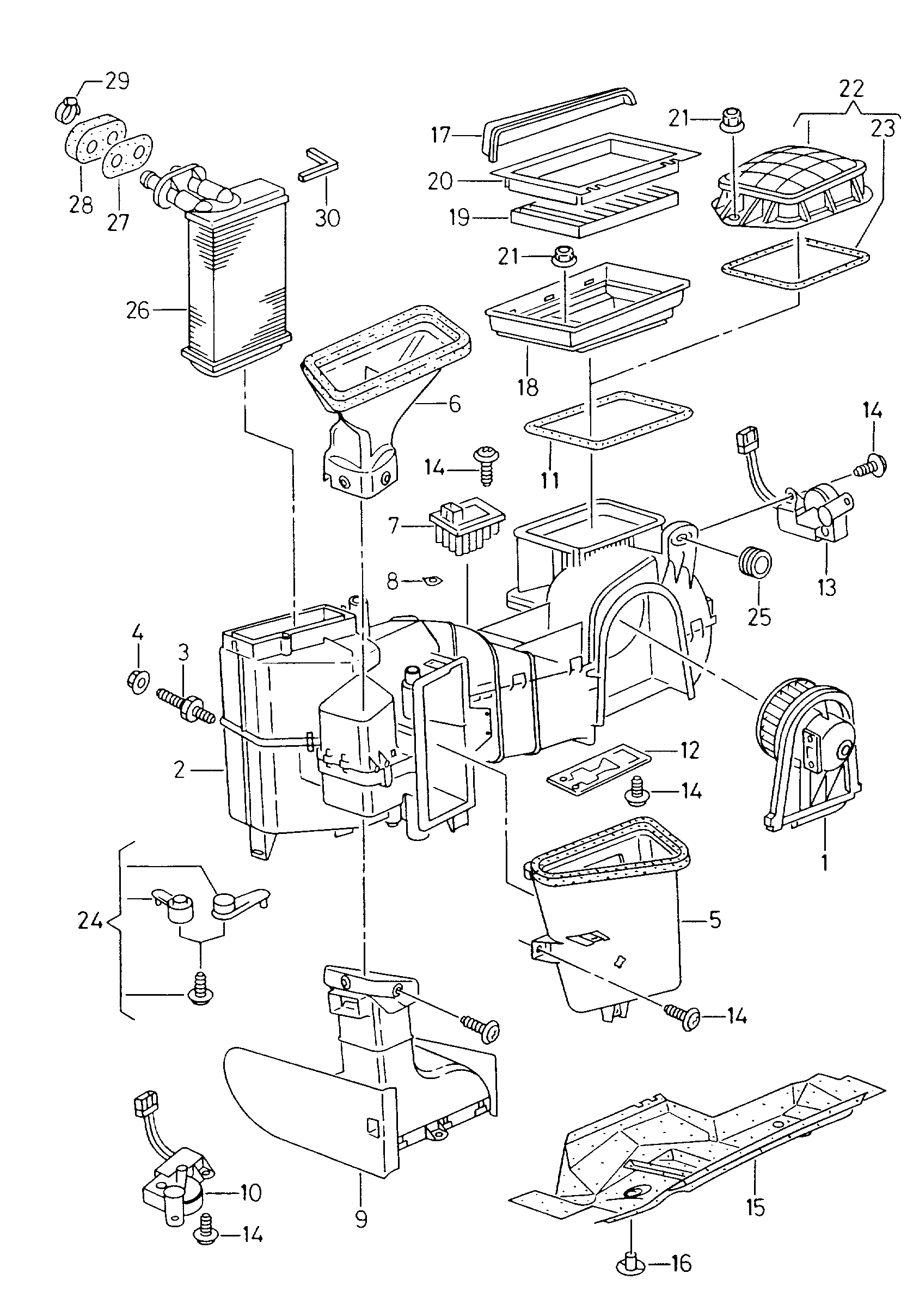 Skoda 1J0 907 521 - Rezistor, ventilator habitaclu parts5.com