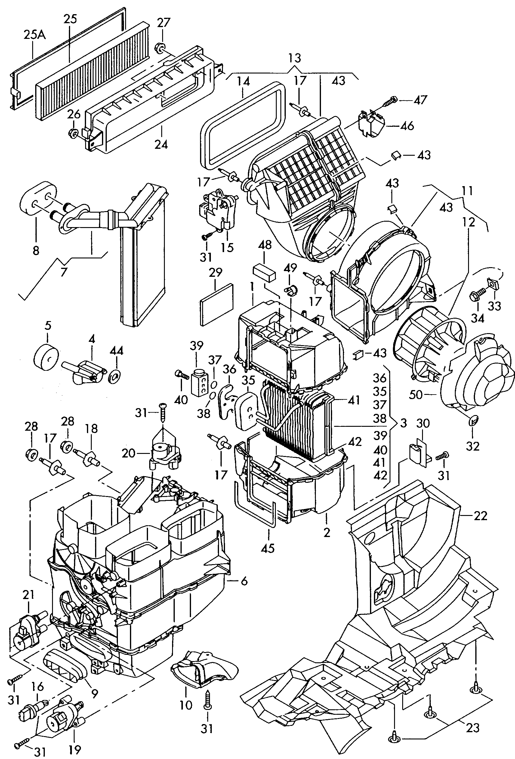 AUDI 7M0819648A - Filtru, aer habitaclu parts5.com