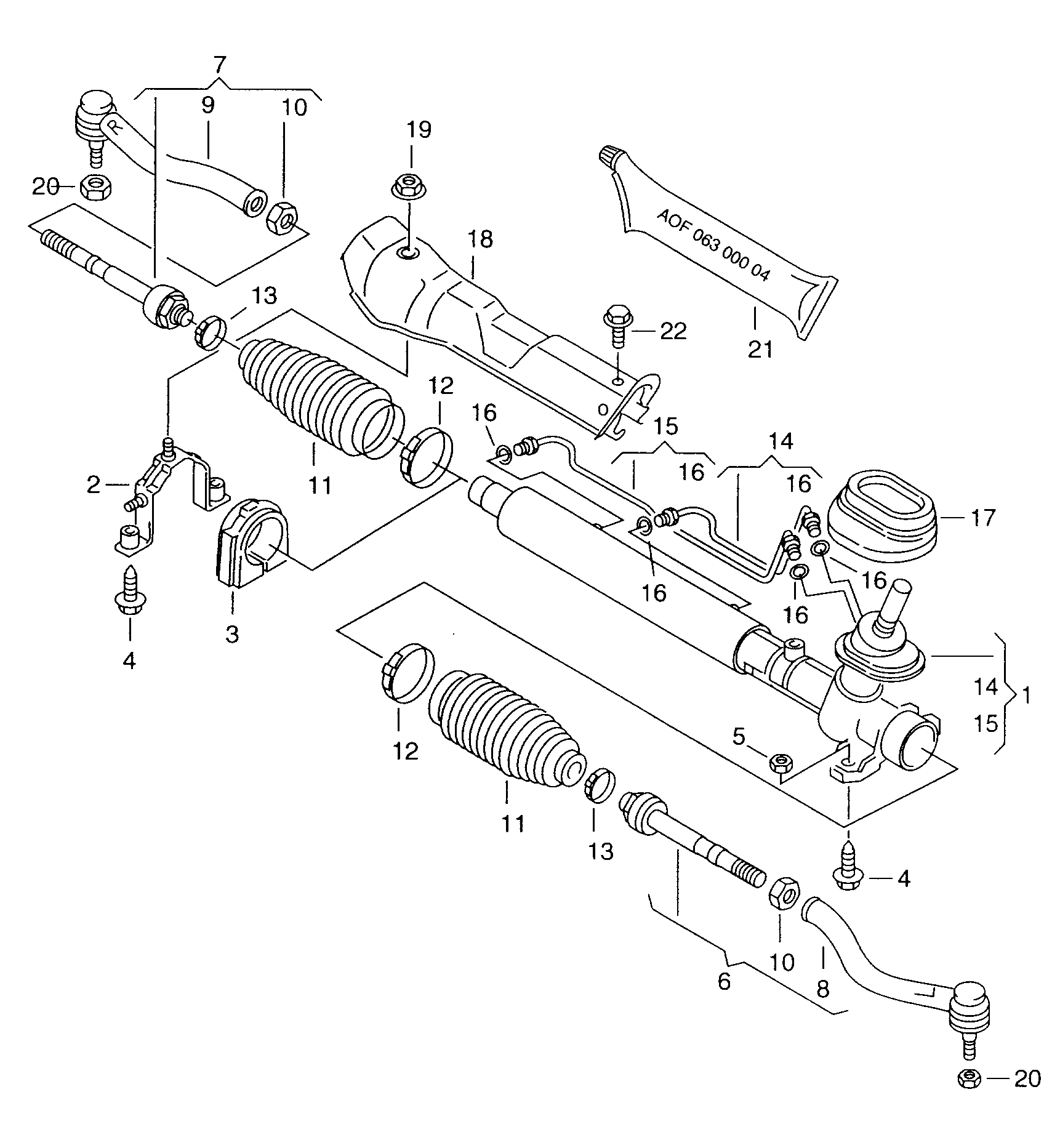 Seat 7M3 422 818 - Tie Rod End parts5.com