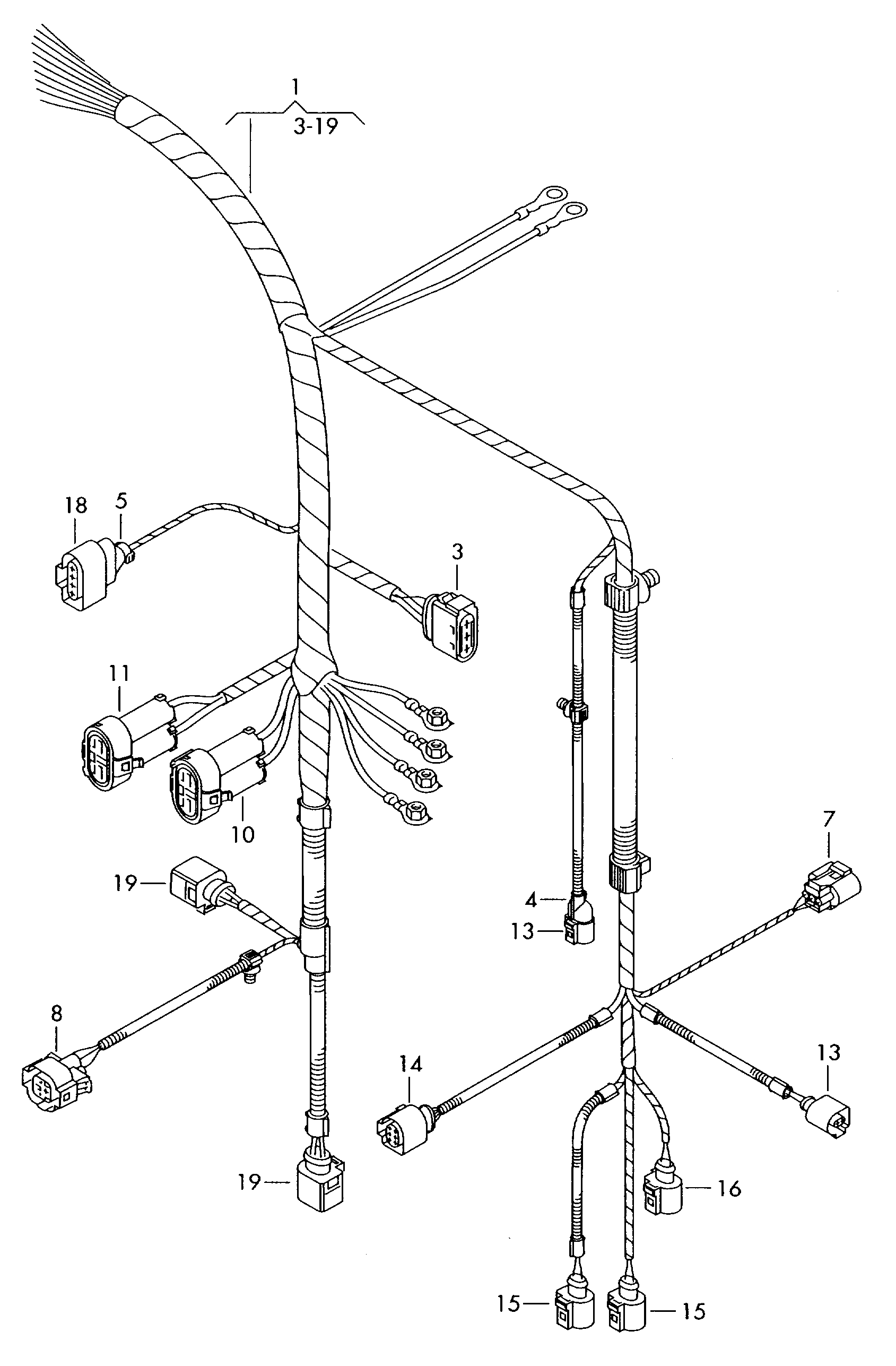 AUDI 1H0973203 - Temperaturno stikalo, ventilator hladilnika parts5.com