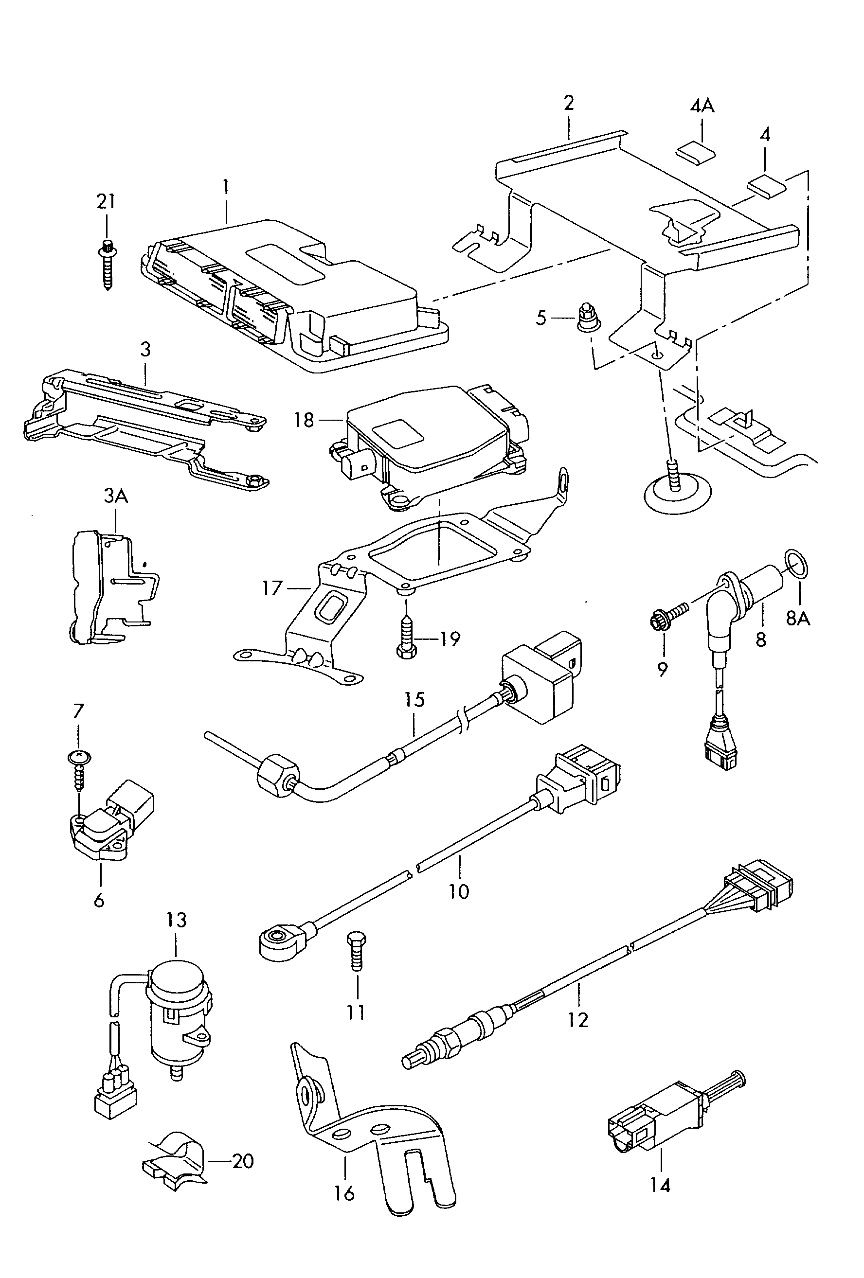 VW 06A 906 262 AH - Sonda Lambda parts5.com