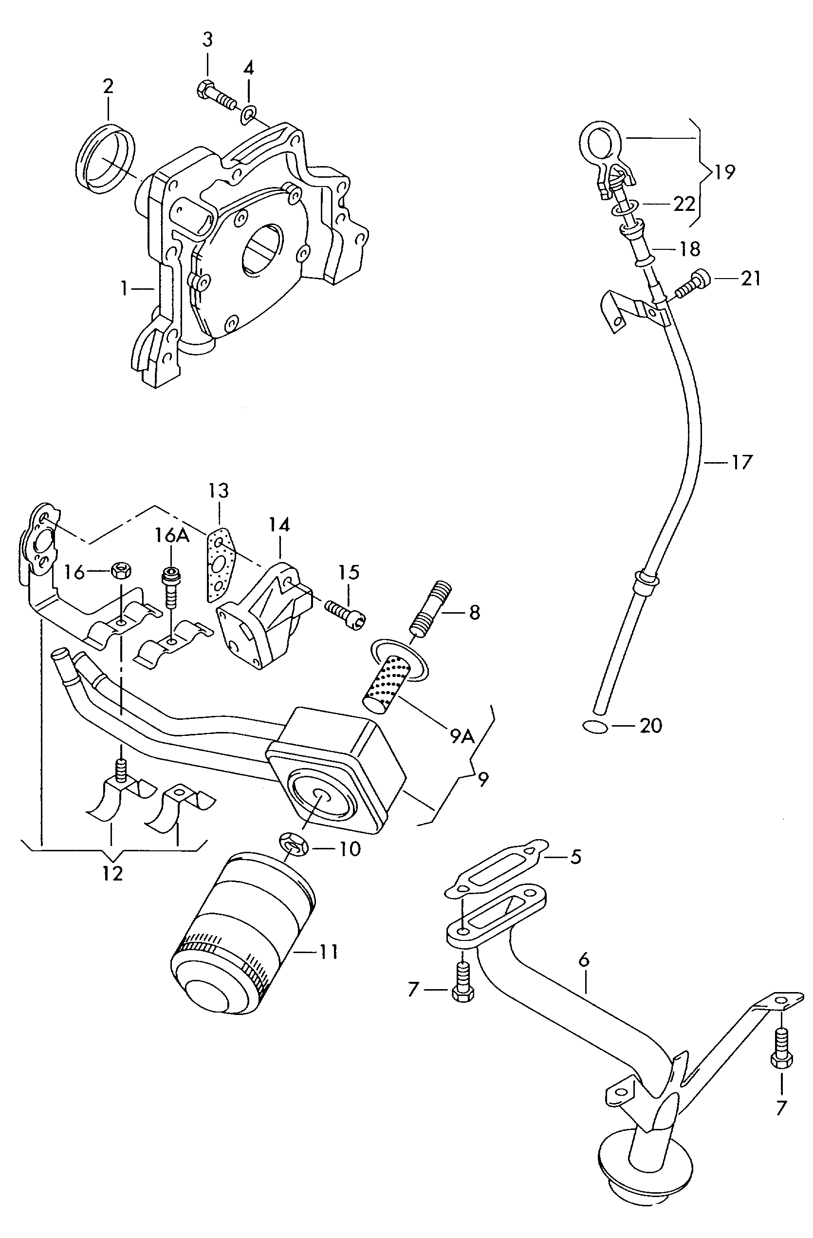 VW 036 117 021 G - Radiator ulei, cutie viteze parts5.com