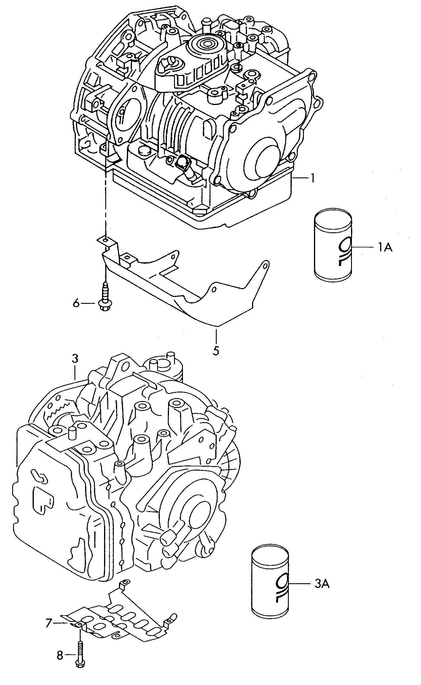 VAG G  052162A6 - Olje za avtomatski menjalnik parts5.com