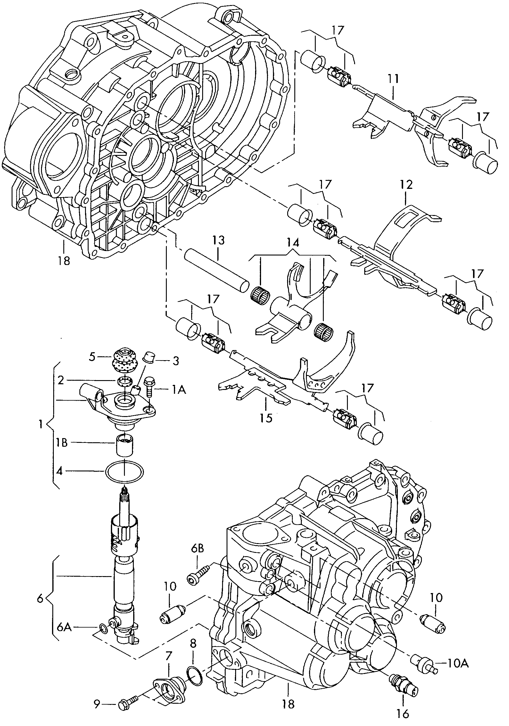 AUDI 02A301227M - Pierścień uszczelniający wału, wał skrzyni biegów parts5.com