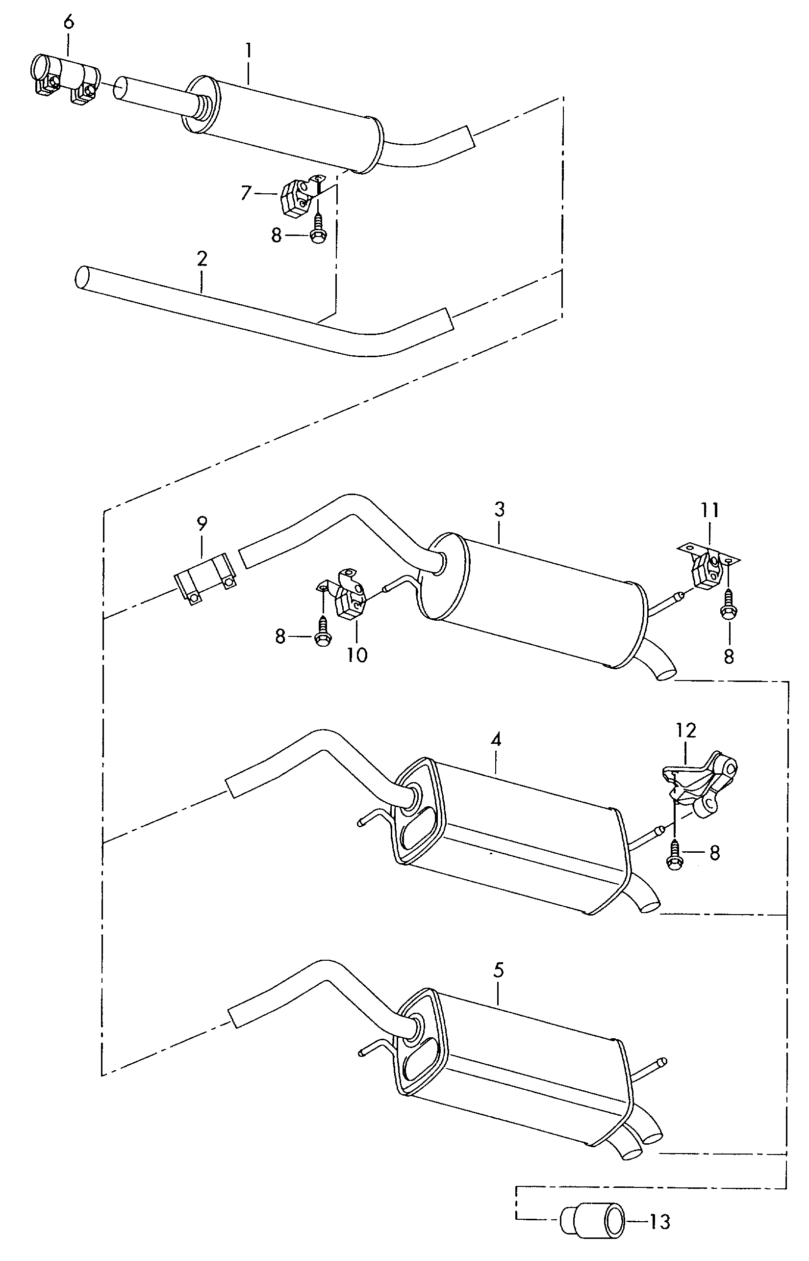 VAG N  0195386 - Βίδα, σύστημα εξάτμισης parts5.com