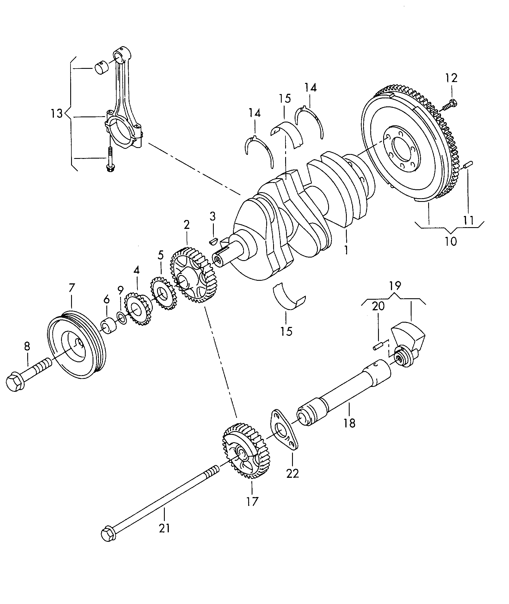 Skoda 03E105209S - Chit lant de distributie parts5.com