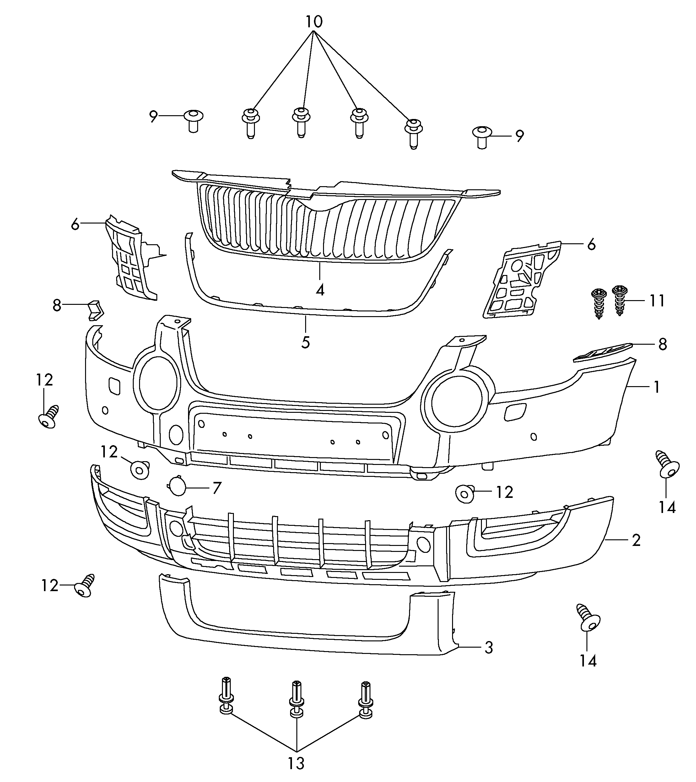 VAG N10 412 804 - Set reparatie, aerisire baie ulei parts5.com