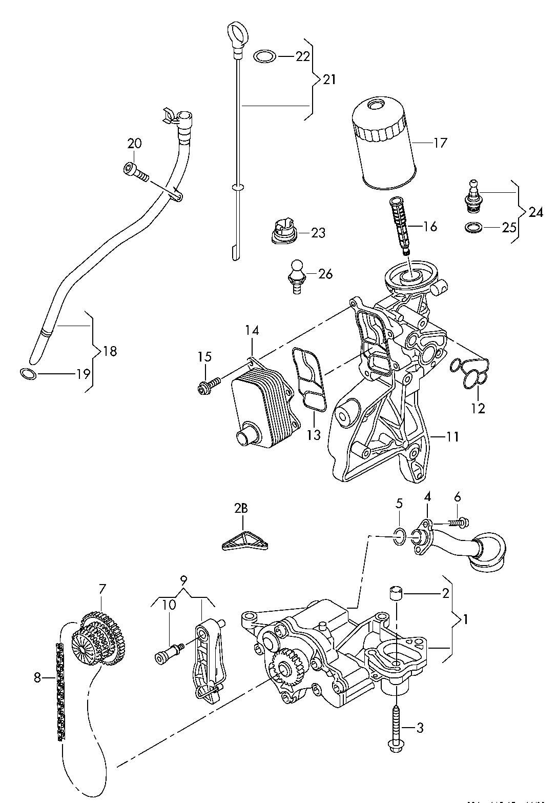 CUPRA 06J115403Q - oil filter parts5.com