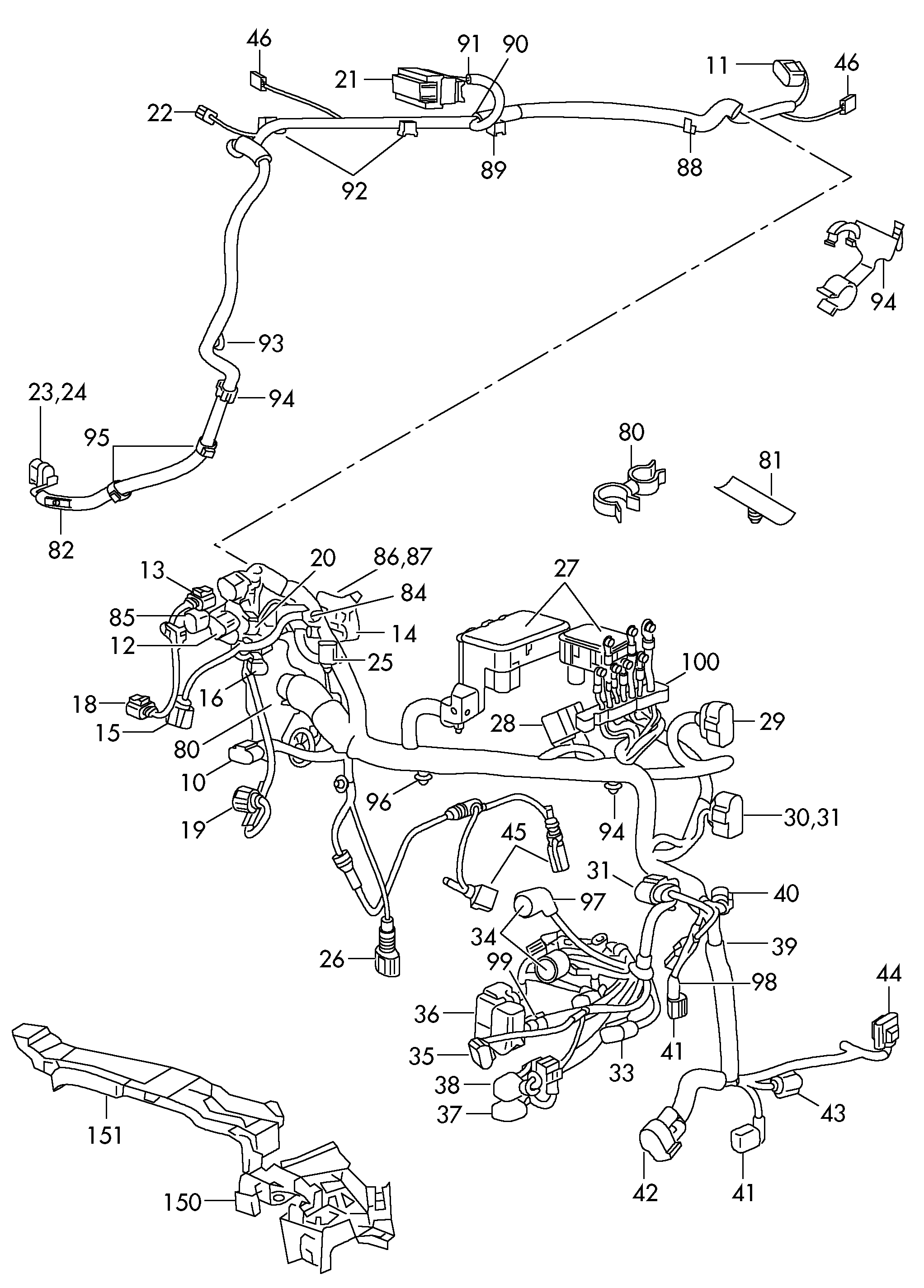 VAG 1J0 973 704 - Plug parts5.com