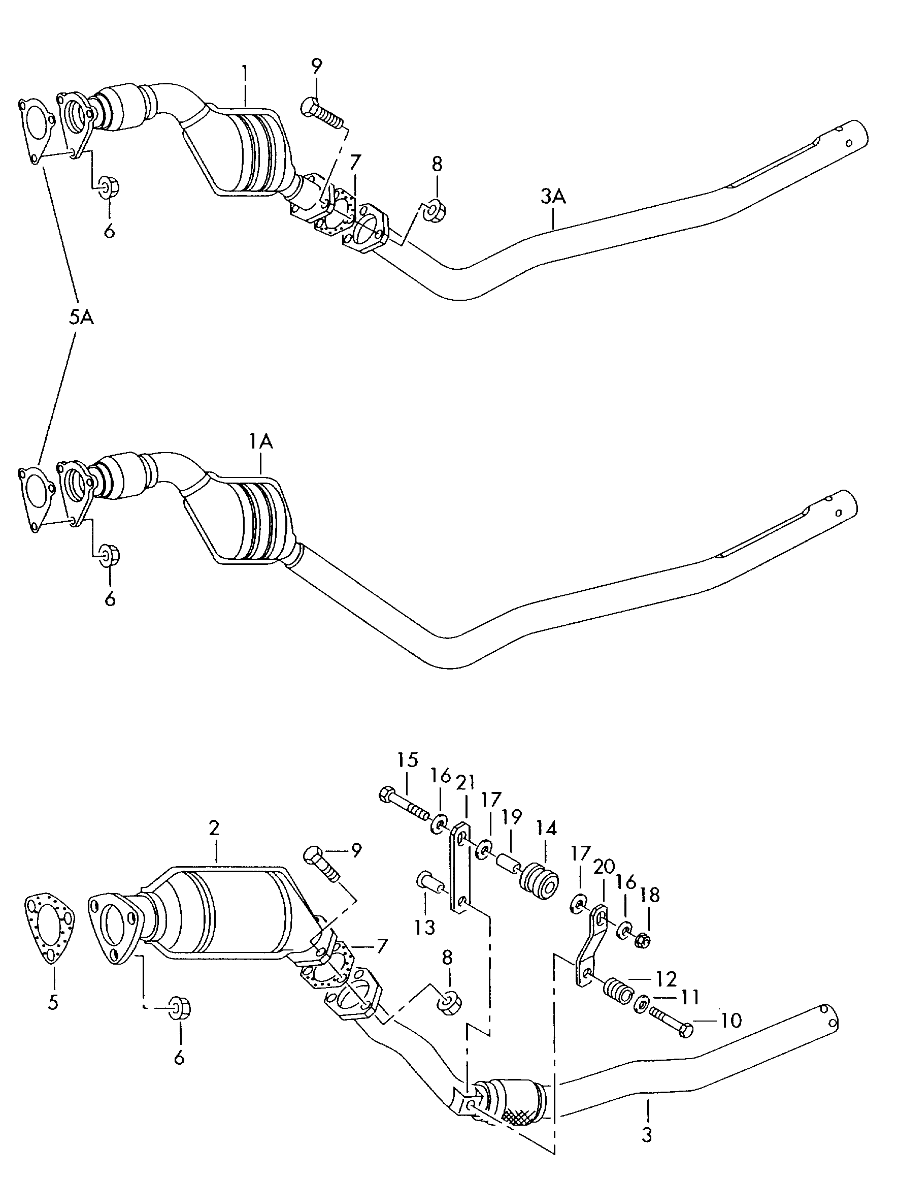 Skoda 8E0131089DX - Katalüsaator parts5.com