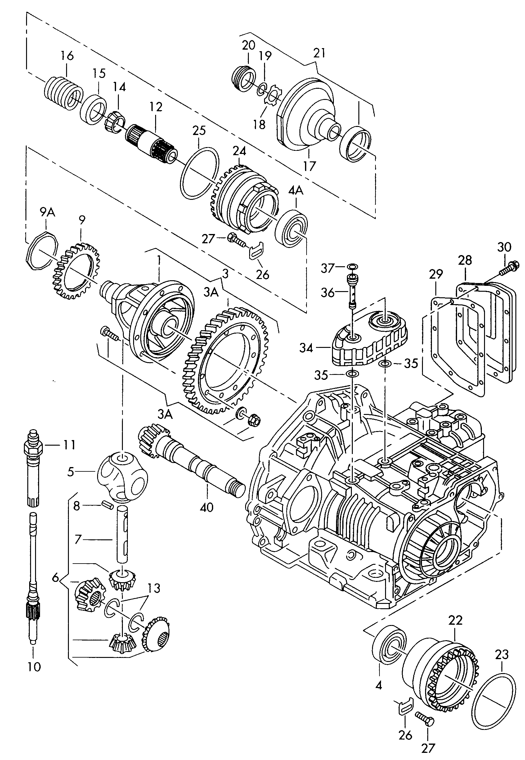 Skoda 096 409 069 A - Tiiviste, öljynjäähdytin parts5.com