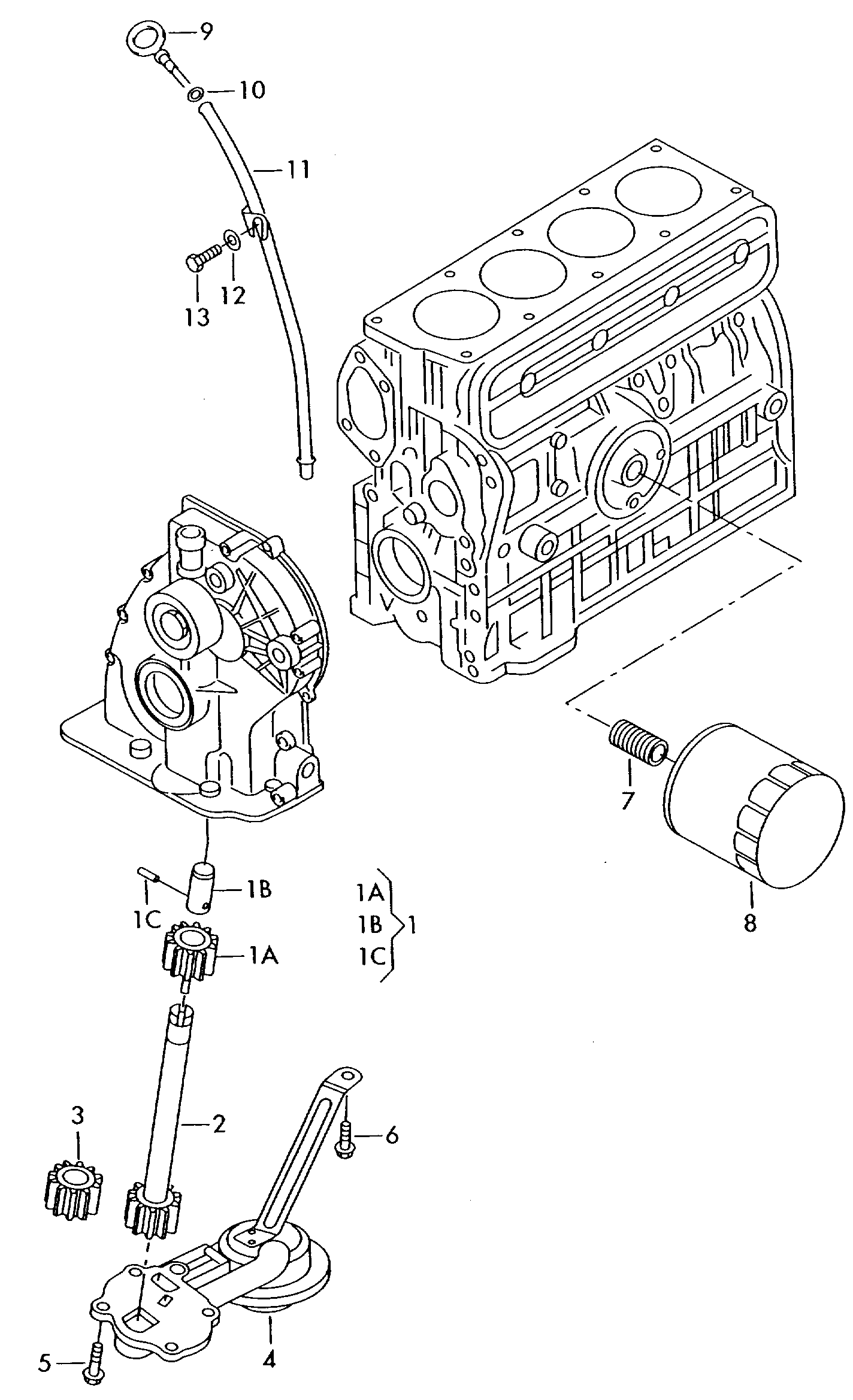 VAG 047115561G - Filtar za ulje parts5.com