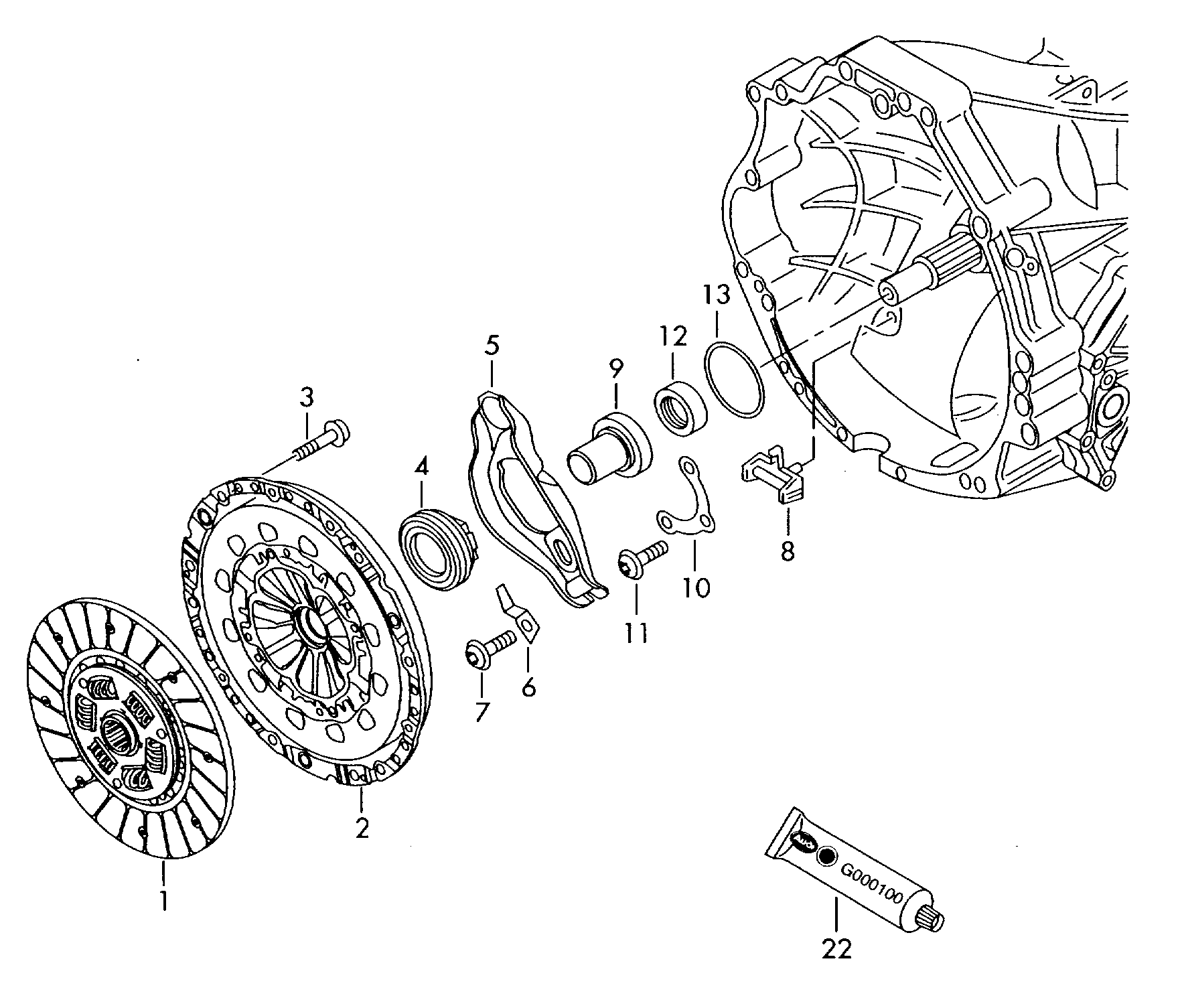 Skoda 01E 141 165 D - Kupplungssatz parts5.com