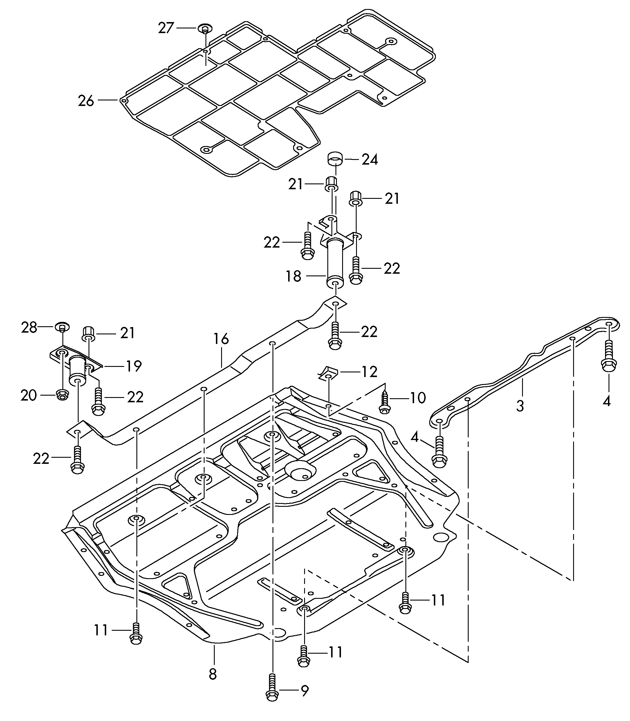 VW N   011 008 8 - Σετ οδοντωτού ιμάντα parts5.com