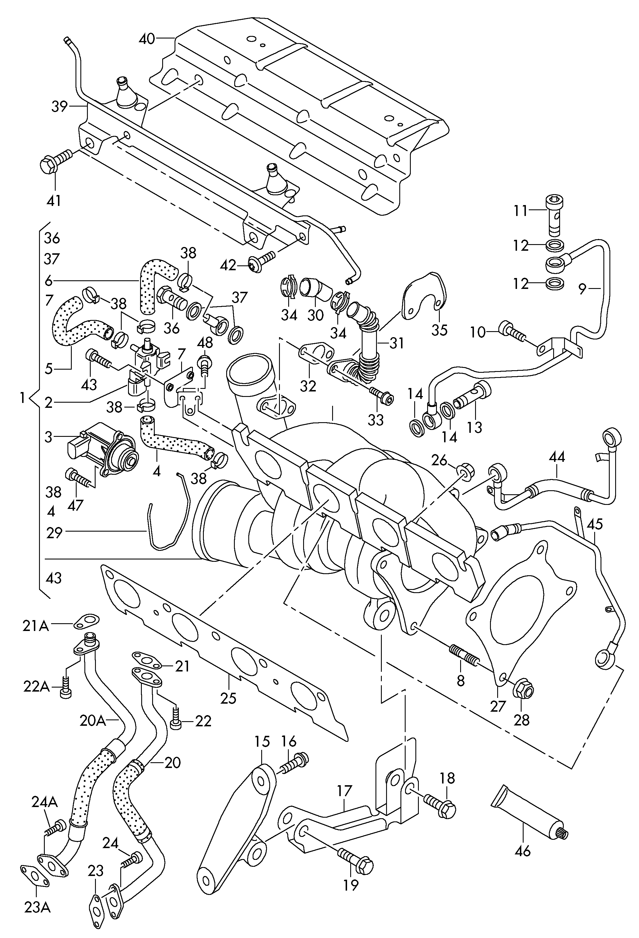 Skoda 06F 145 710 G - Diverter Valve, charger parts5.com