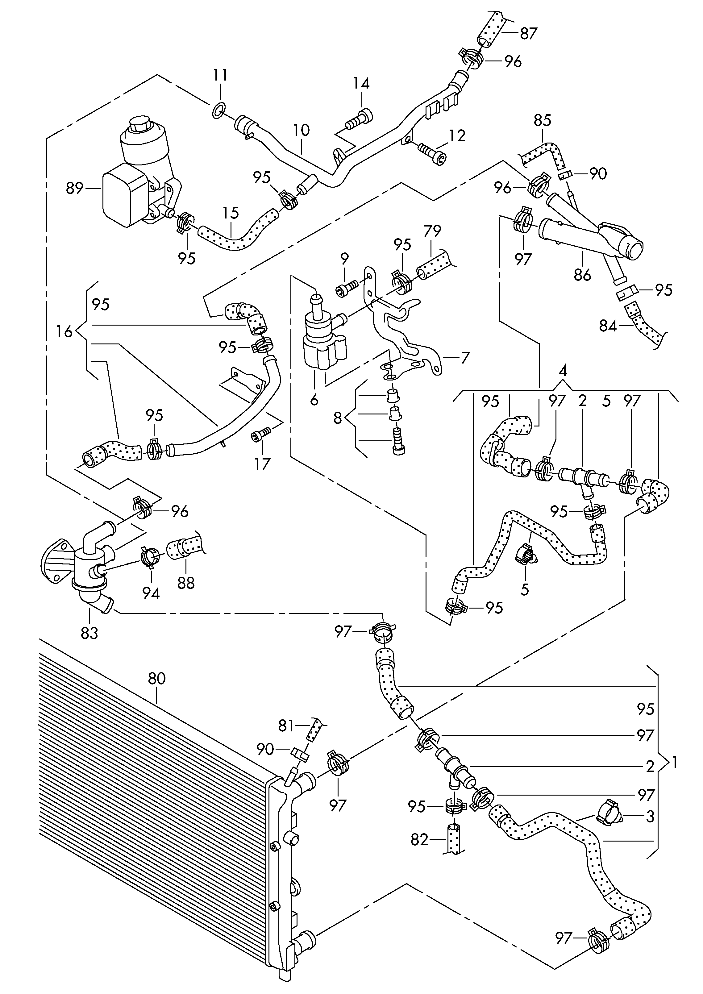 CUPRA 6R0121253 - Ψυγείο, ψύξη κινητήρα parts5.com