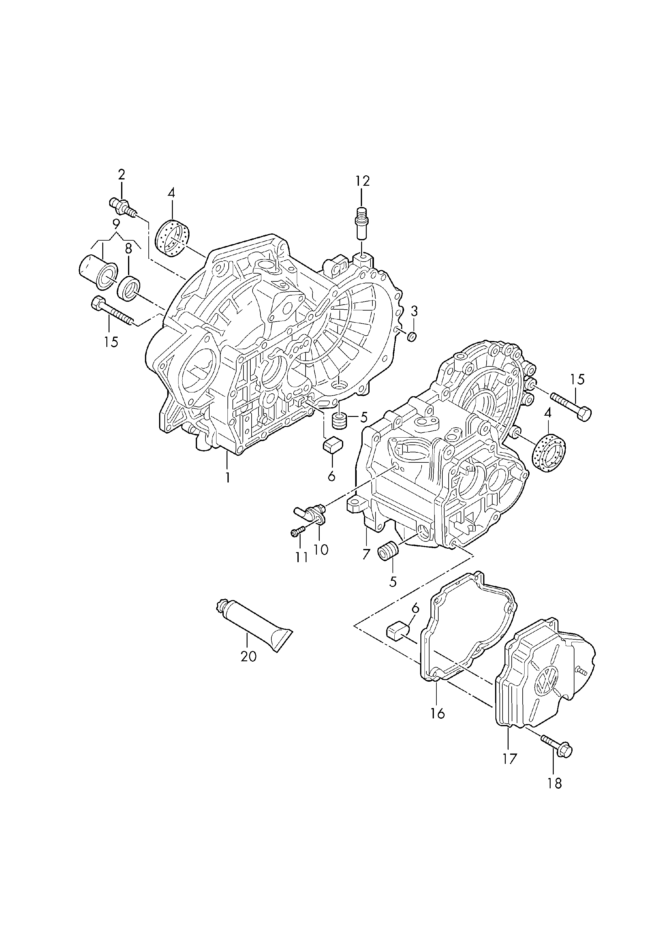 Skoda 02T 906 207 - Sensor, Modul schimbare viteze parts5.com