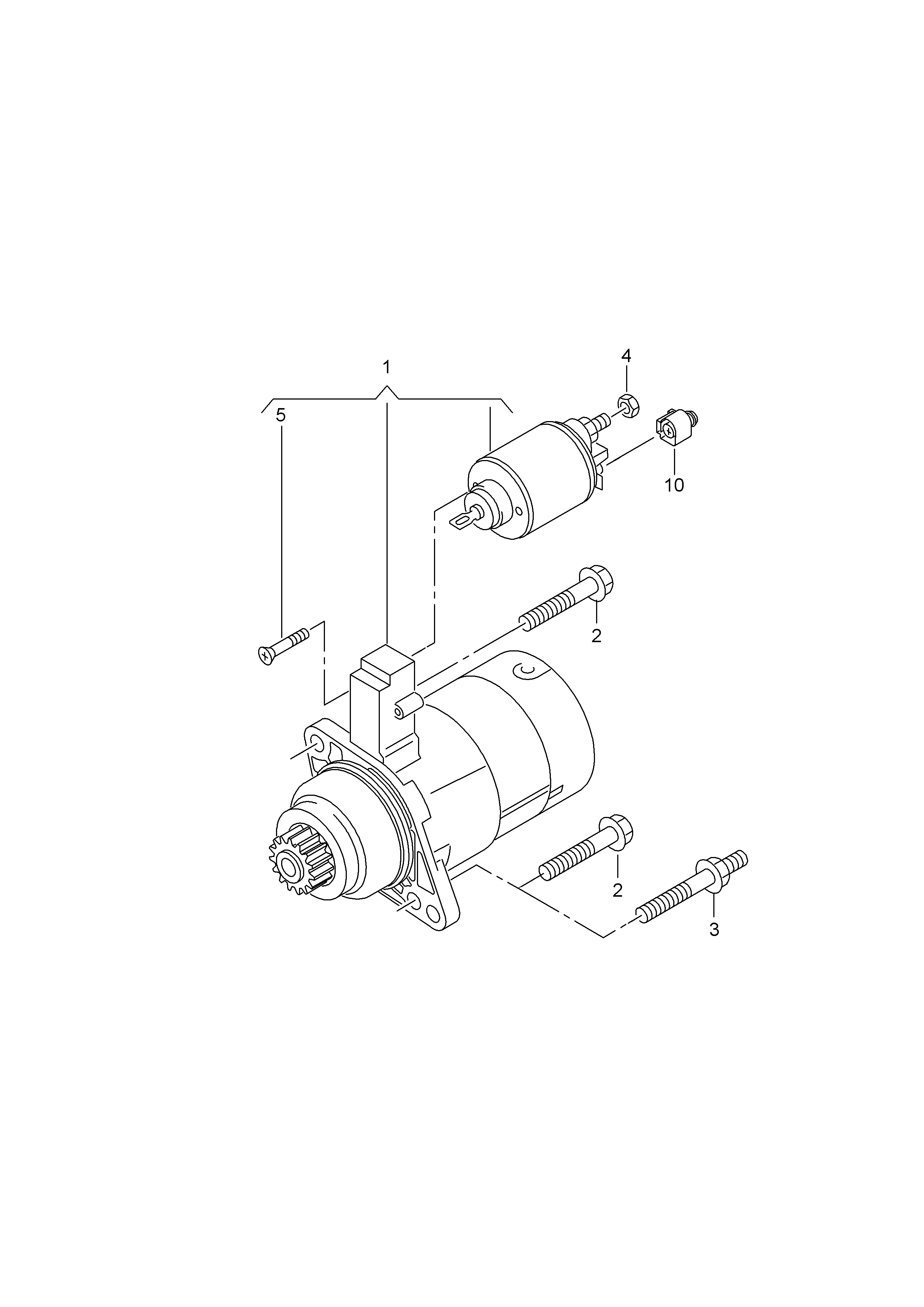 AUDI 02Z 911 024 Q - Starter parts5.com