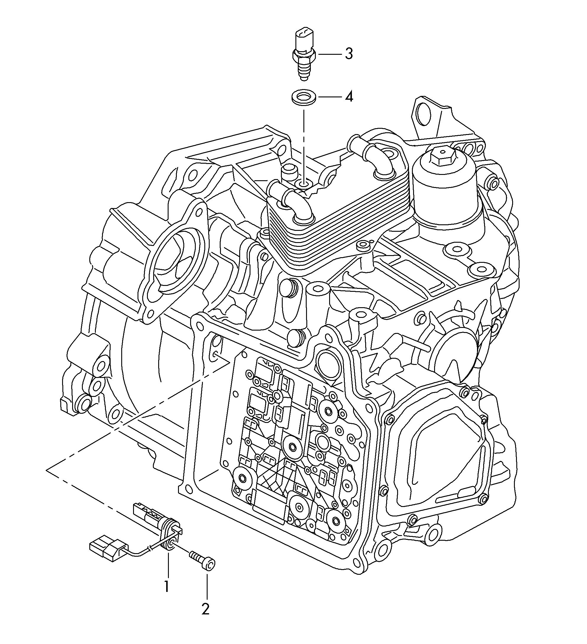 VW 02E 927 321 C - Импулсен датчик, колянов вал parts5.com