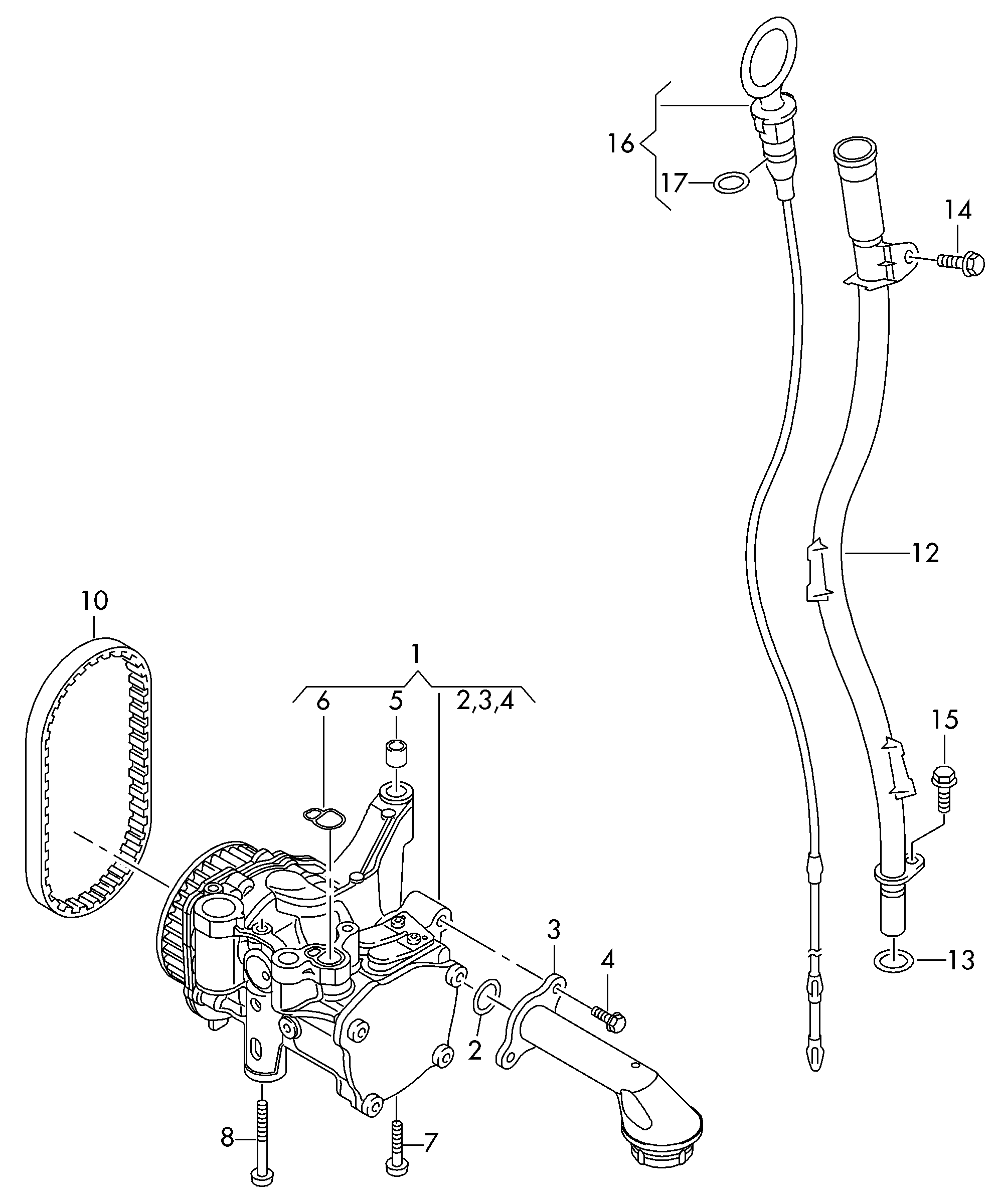 VW 04L115264A - Ozubený remeň parts5.com