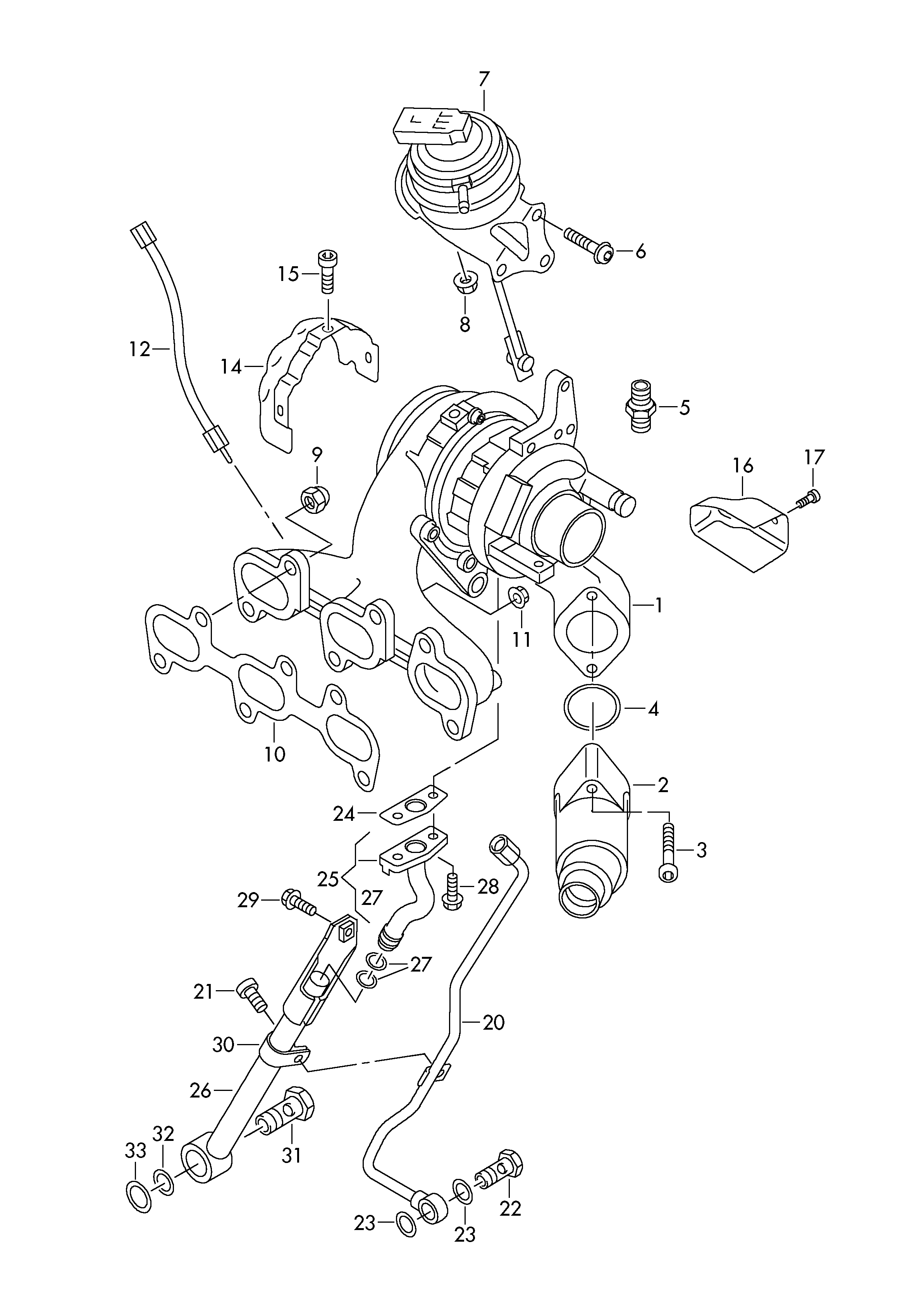 VAG N 907 156 01 - Sada těsnění, AGR systém parts5.com