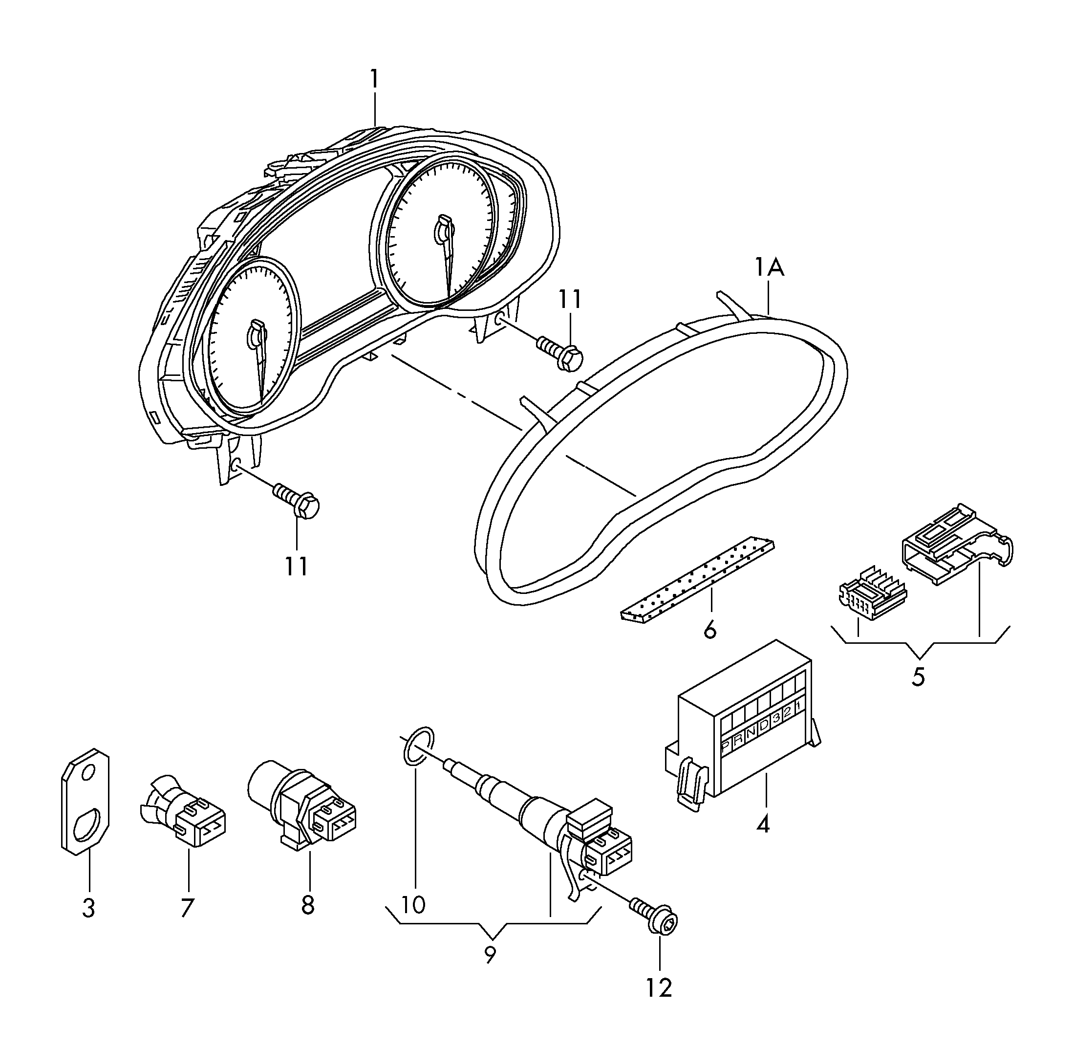 Seat 8Z0 820 535 A - Senzor, vanjska temperatura parts5.com