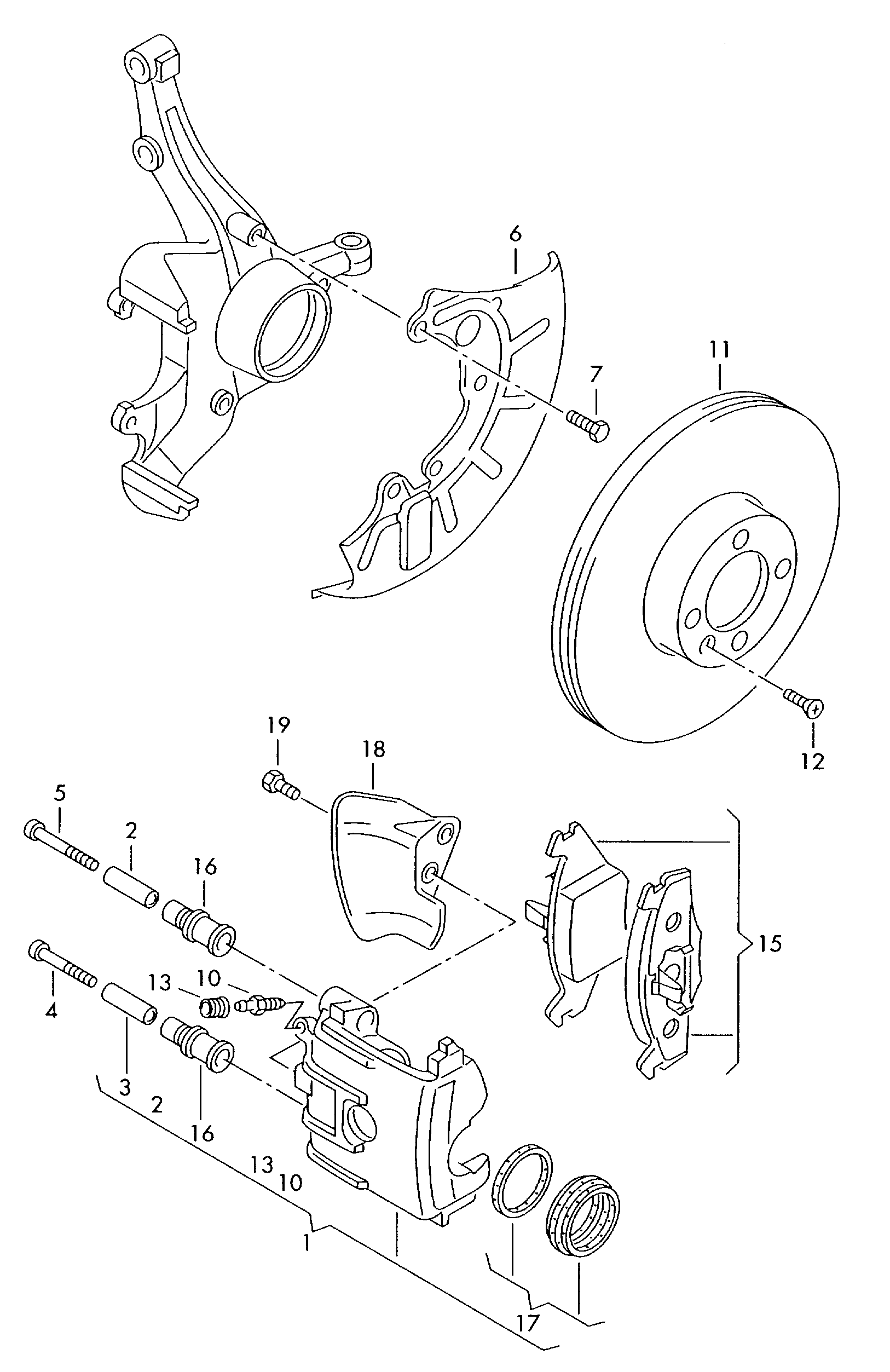 AUDI 6Q0 615 301 - Disc frana parts5.com