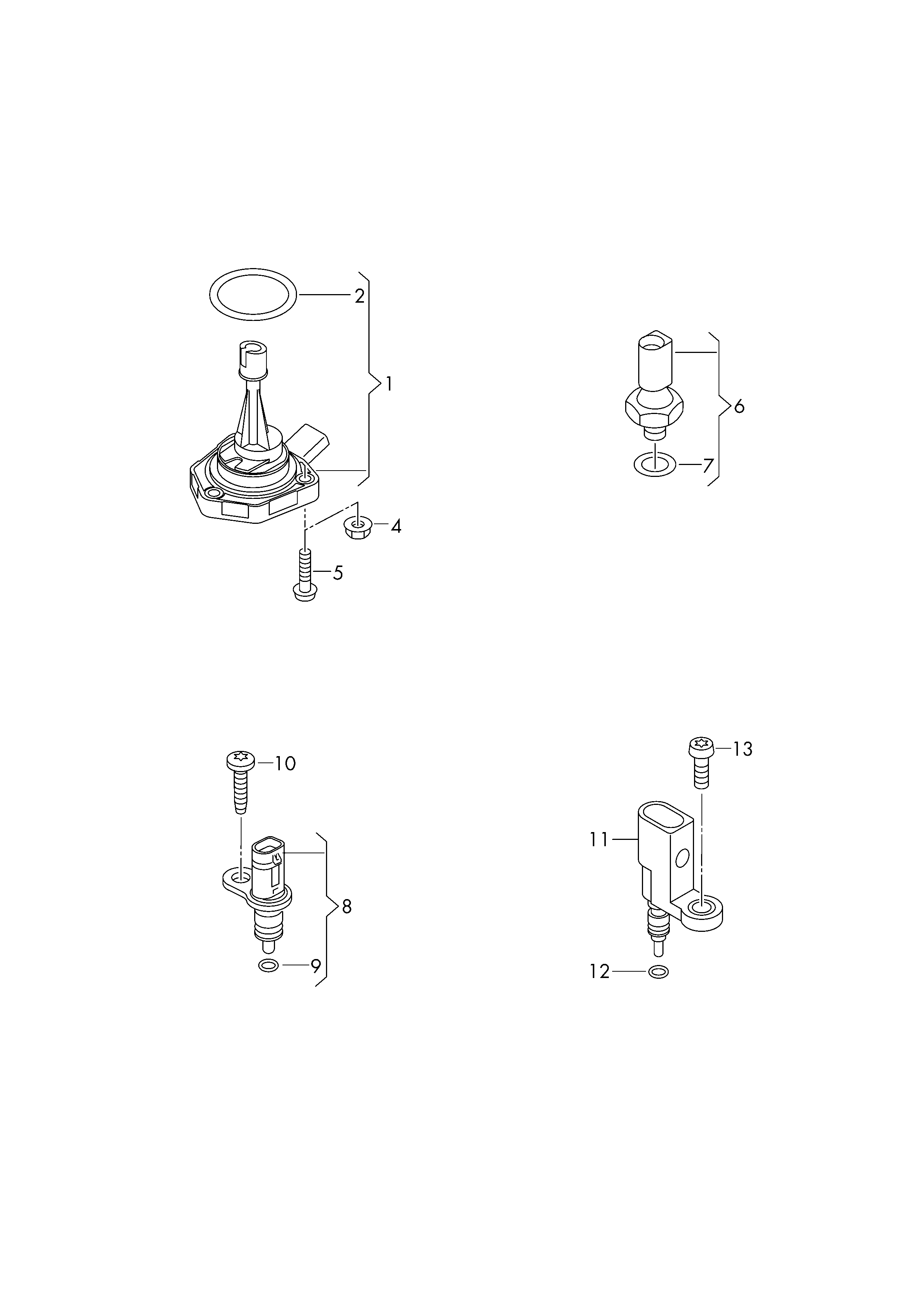 VAG 06L 919 081 - Sender Unit, oil pressure parts5.com