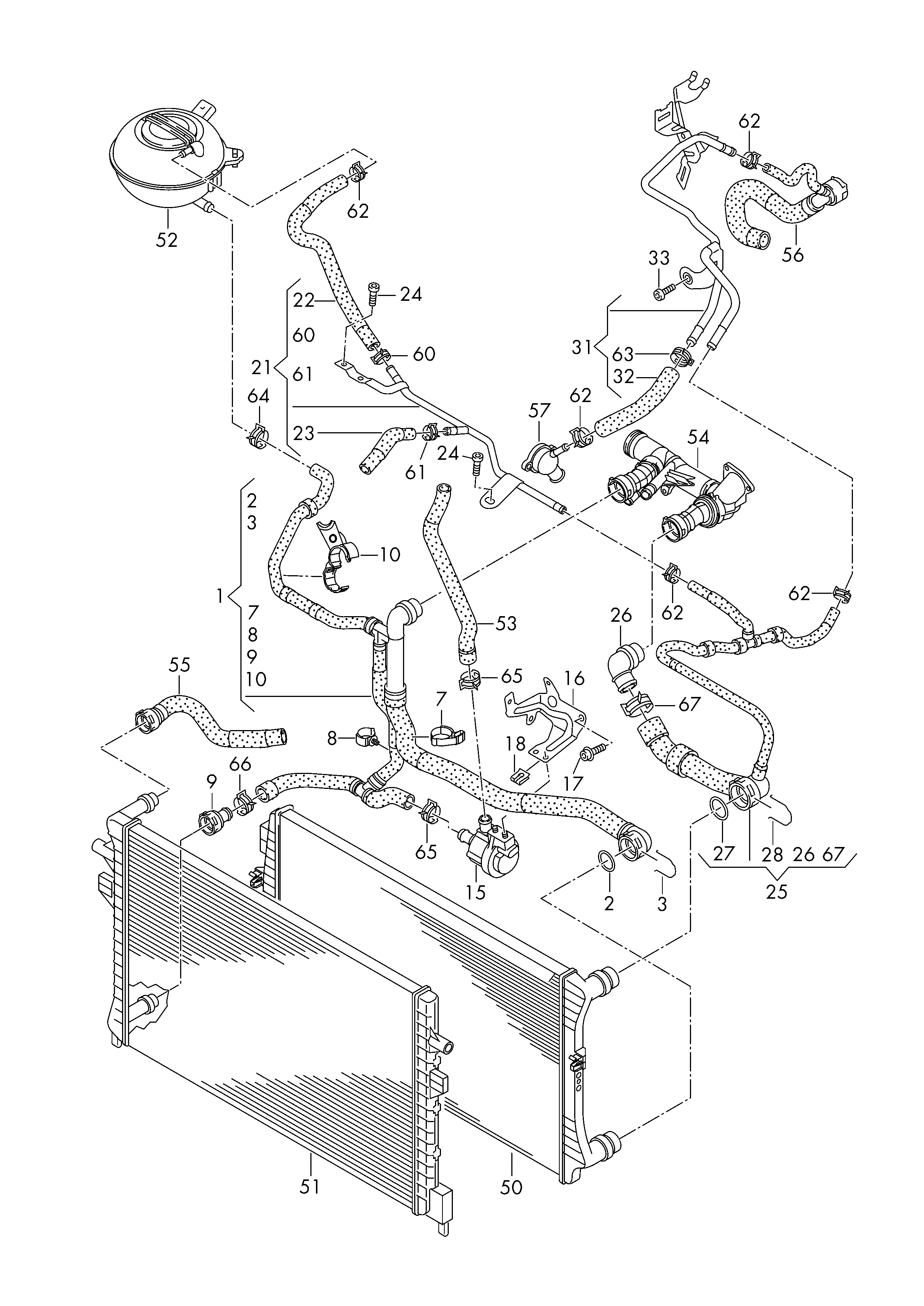 Seat 5Q0 121 093 CH - Дополнительный водяной насос parts5.com