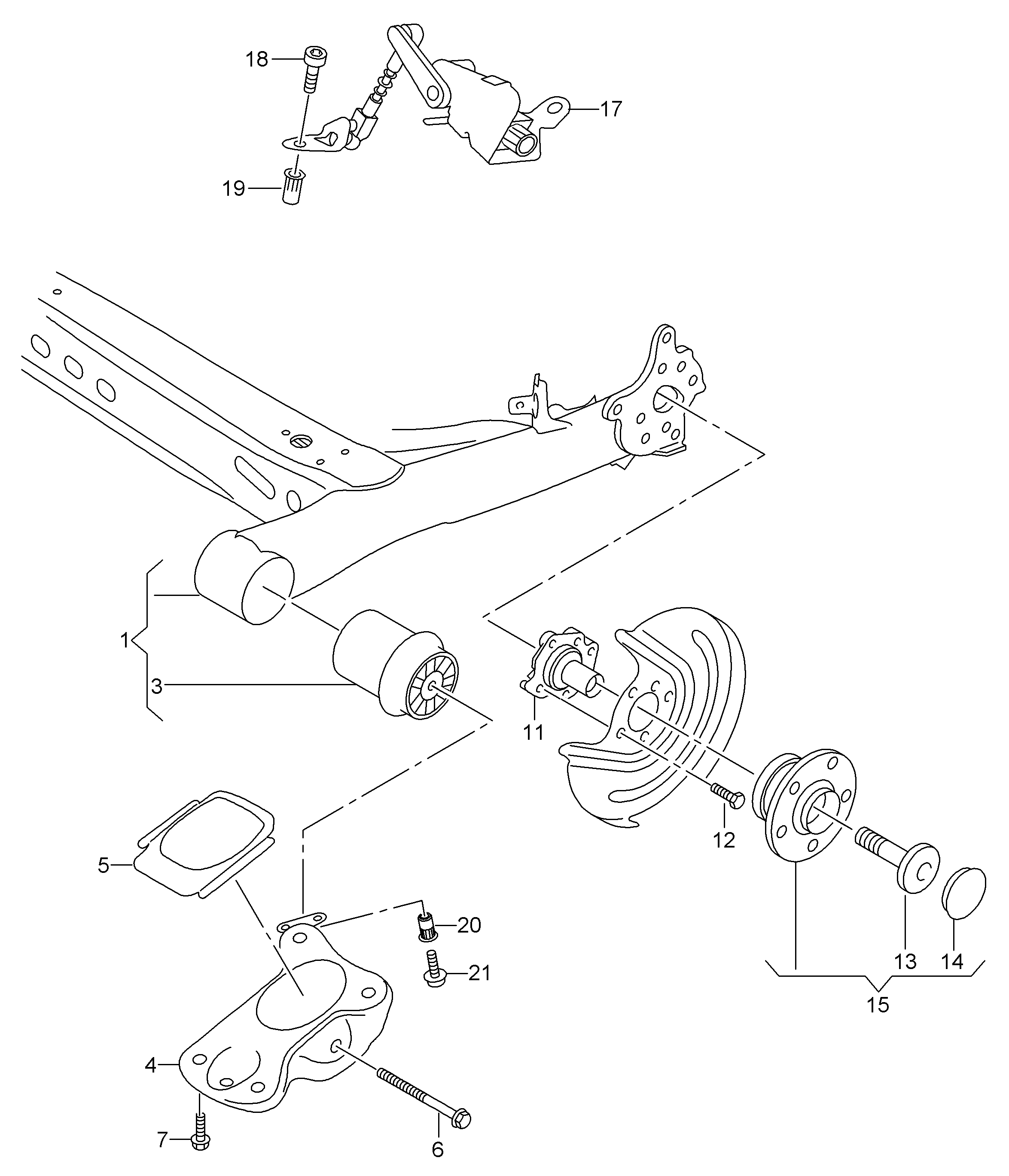 VAG 5Q0 512 521 E - Senzor, ksenonsko svetlo (regulisanje širine svetljenja) parts5.com