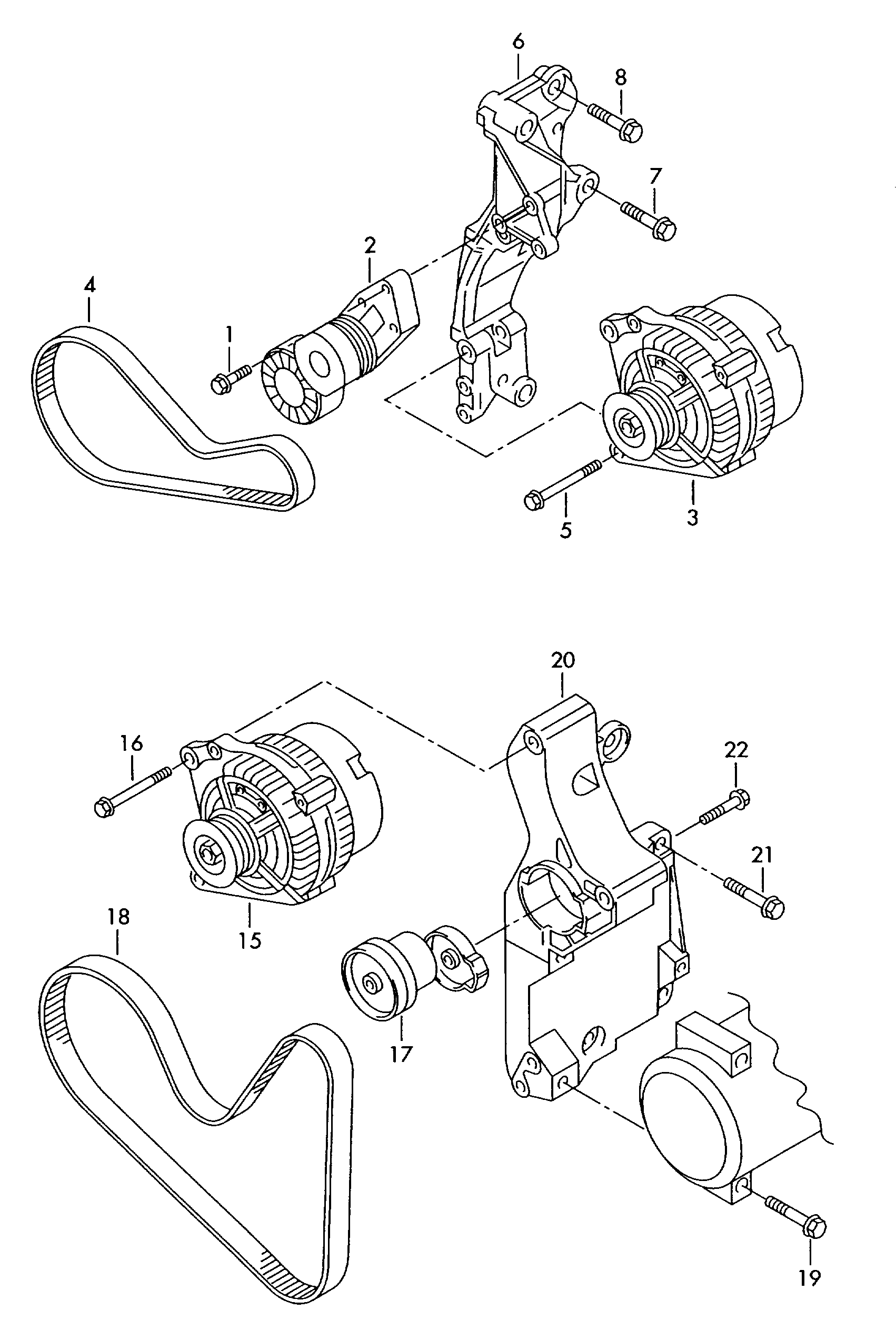 VAG 038903137AA - Ιμάντας poly-V parts5.com