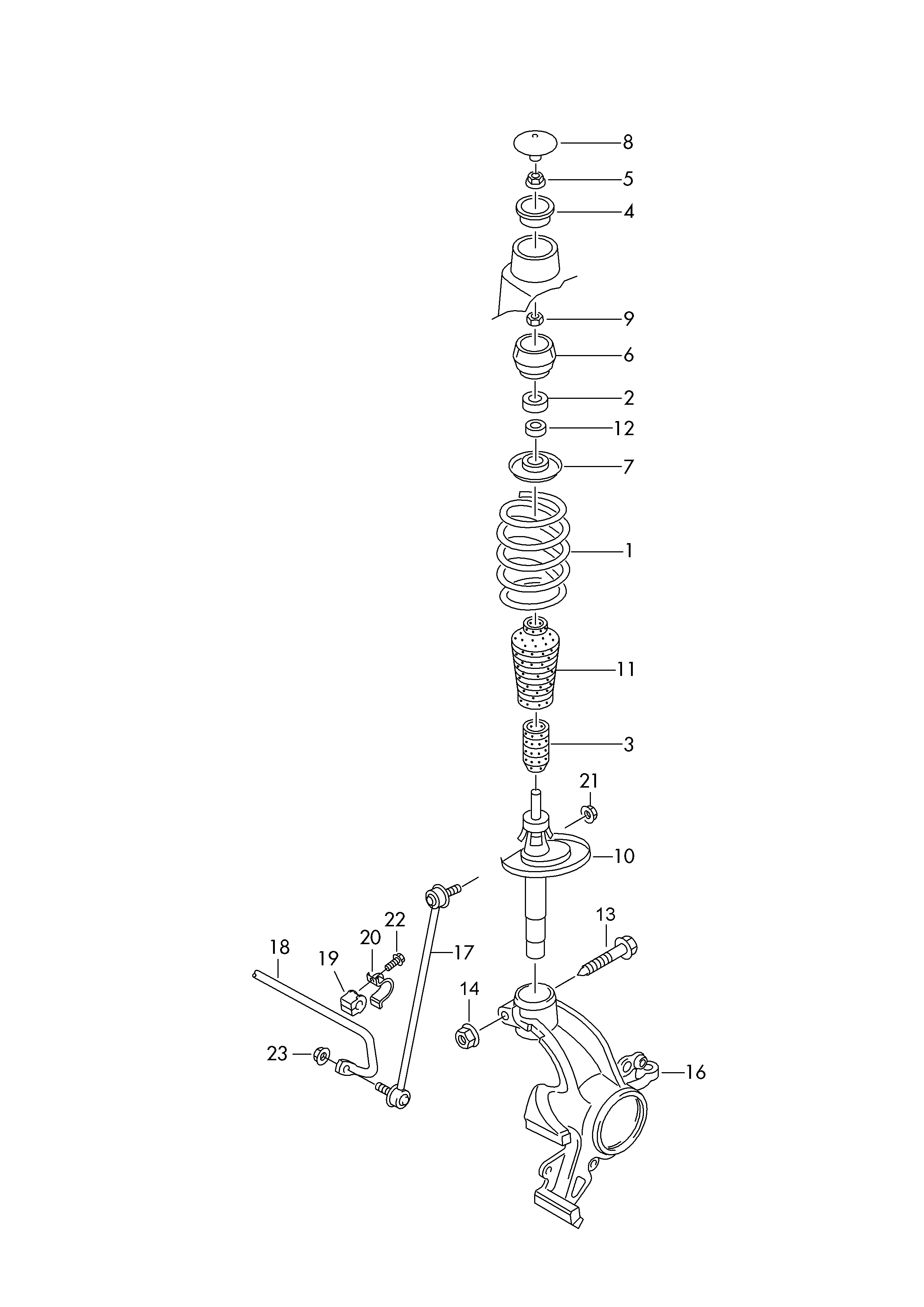 Seat 6Q0 411 314 P - Лагерна втулка, стабилизатор parts5.com