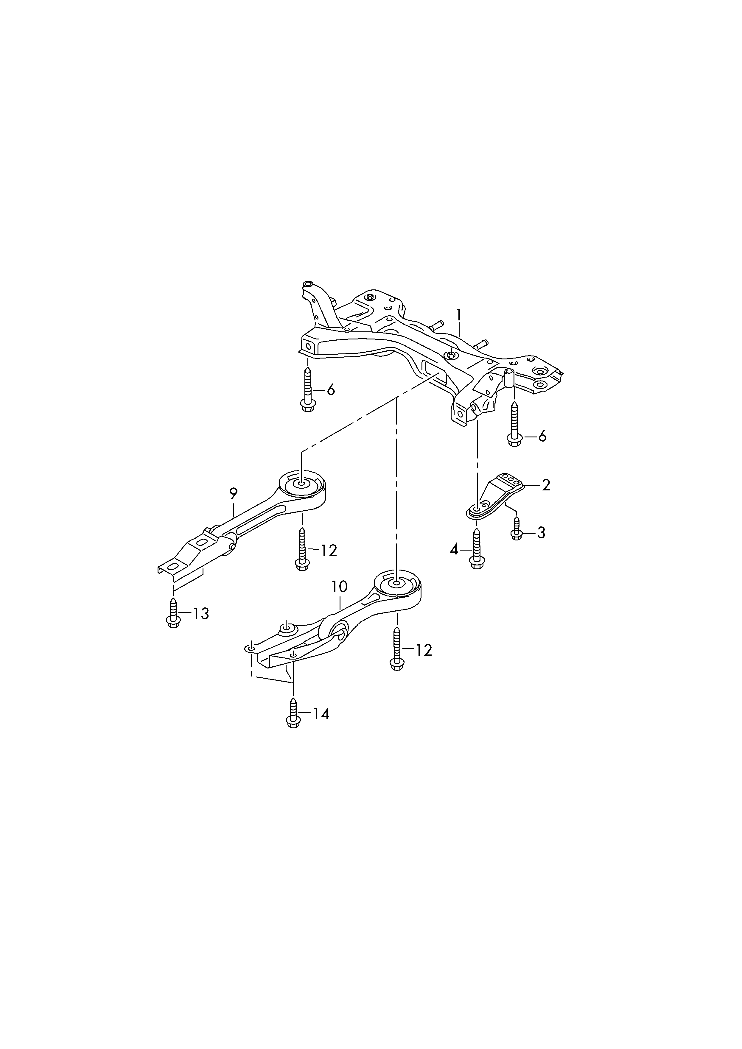 Skoda 6Q0 199 851 AS - Ulożenie manuálnej prevodovky parts5.com