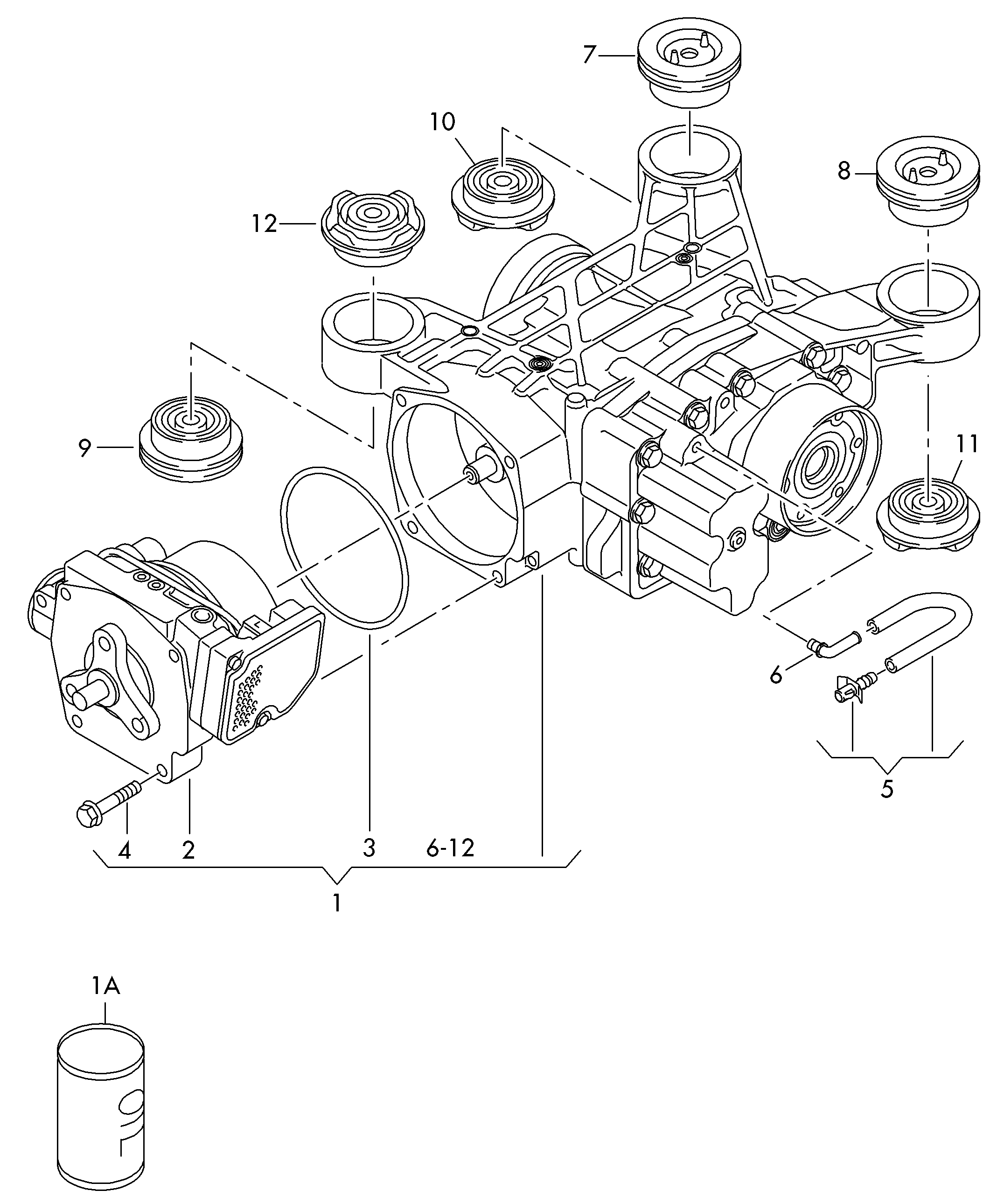 Seat G 060 175 A2 - Ulje, lamelno kvačilo pogona na sve točkove parts5.com