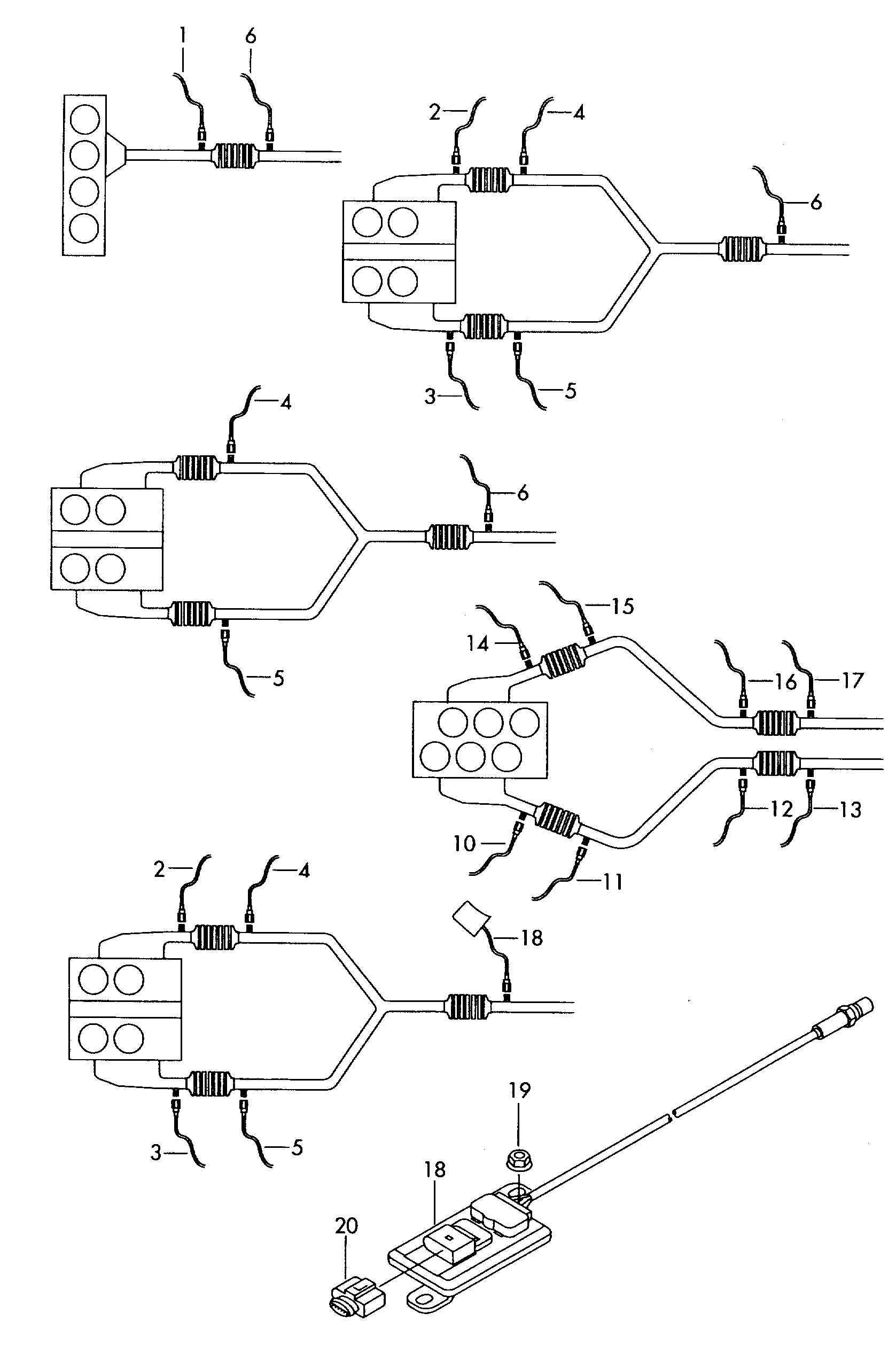 Skoda 022 906 262 AN - Lambda sensörü parts5.com