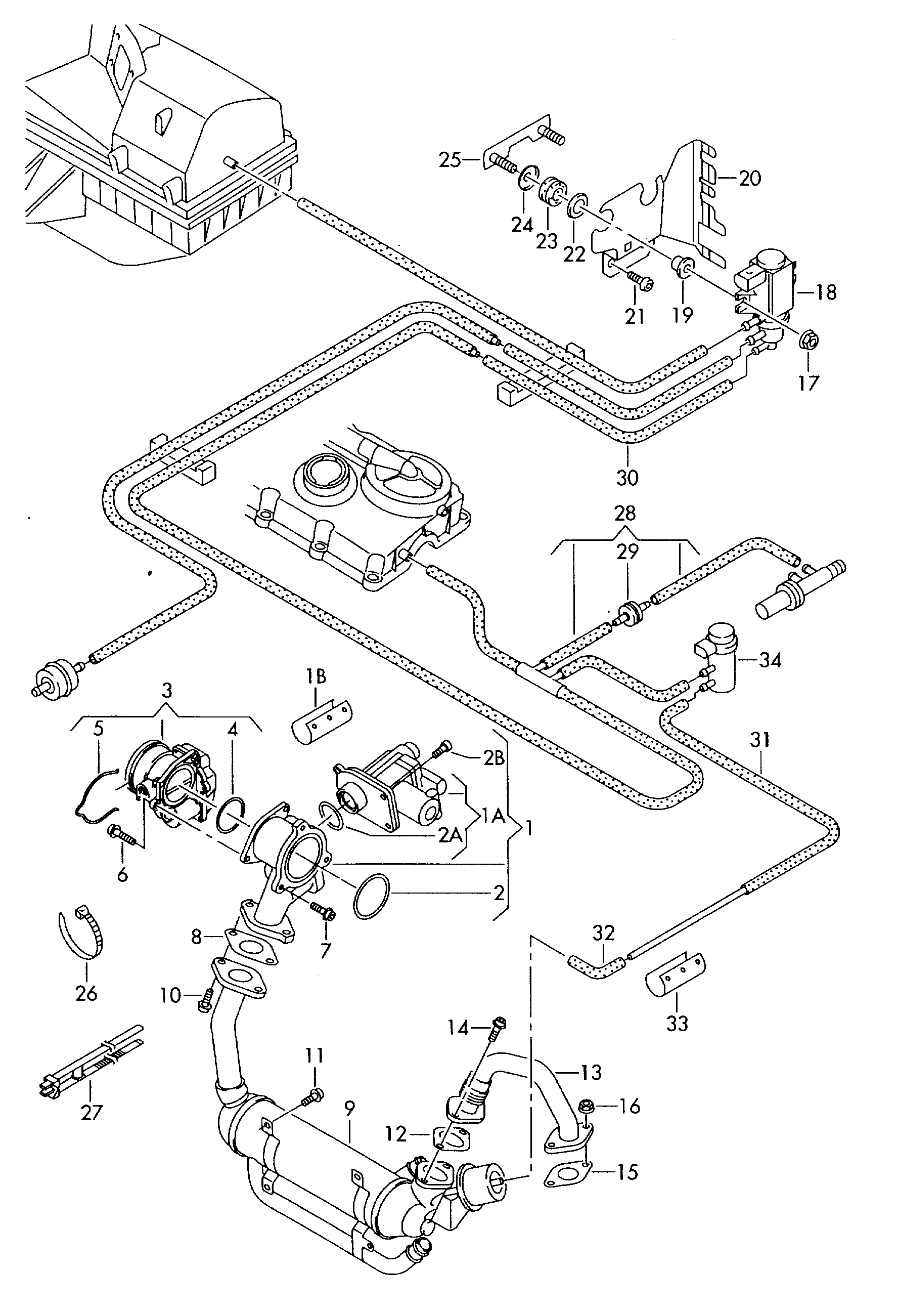 Seat 03G 128 063 Q - Carcasa clapeta parts5.com