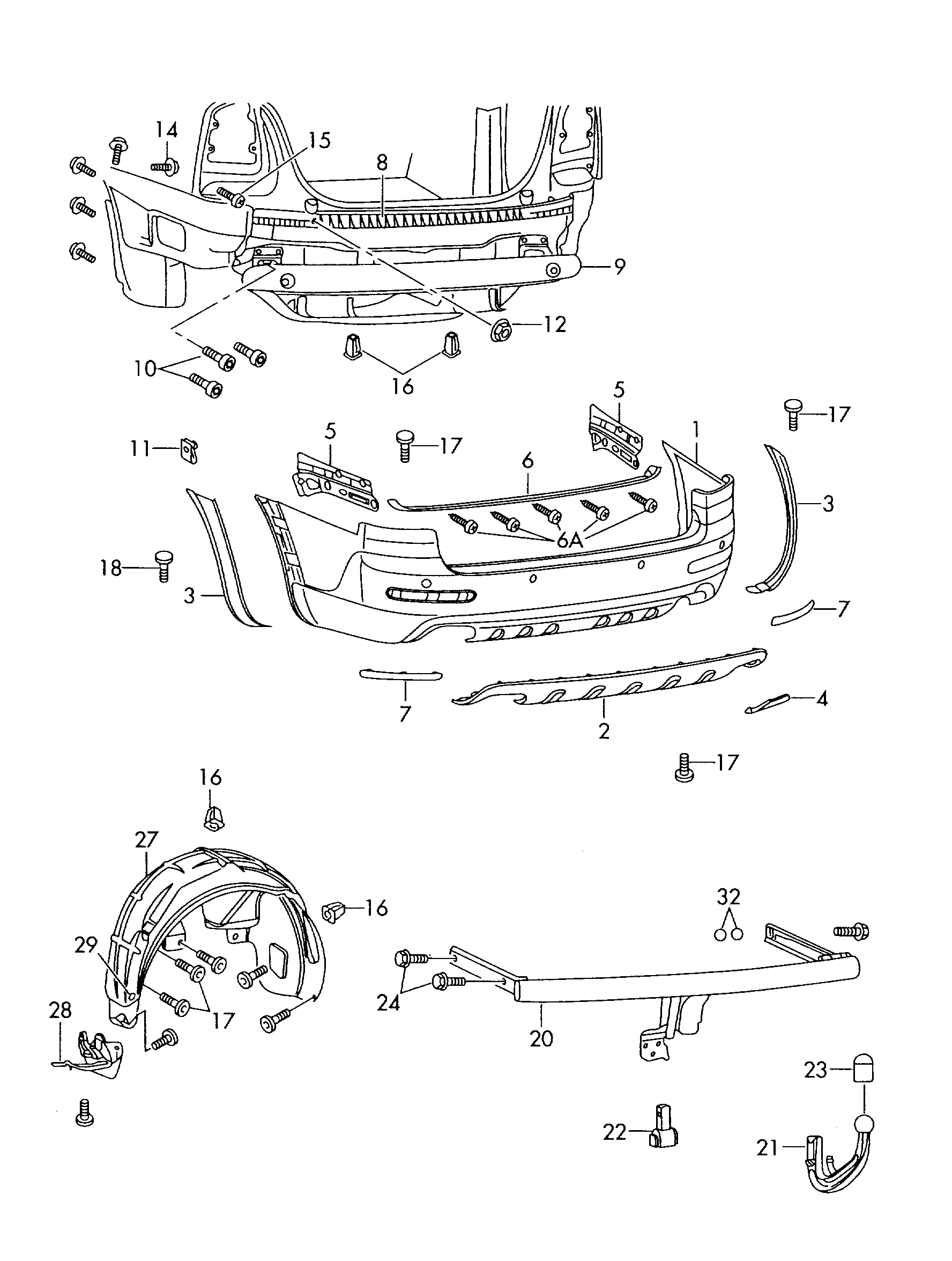 Skoda N  90648704 - Clip, trim / protective strip parts5.com