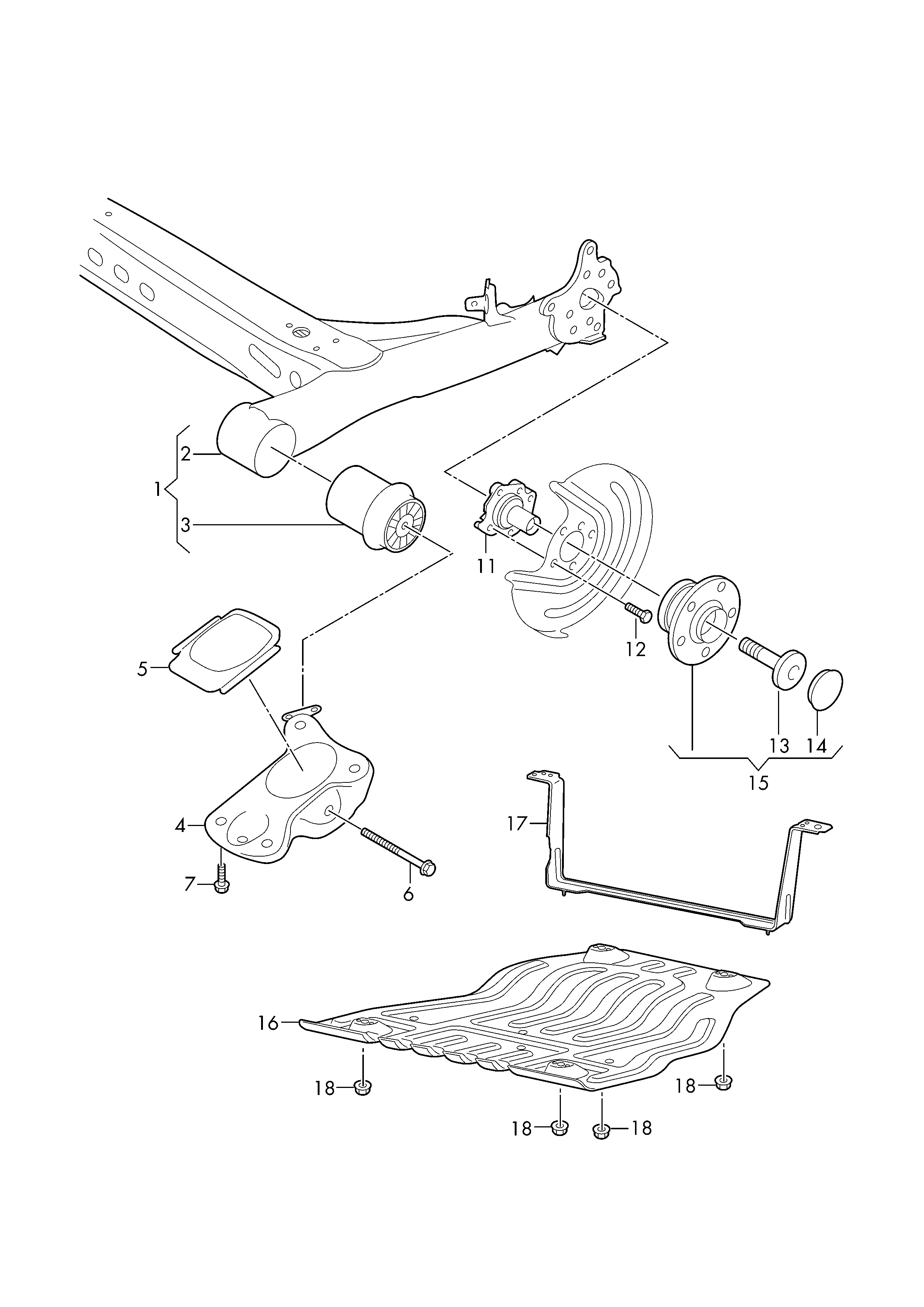 AUDI 8V0598611 - Комплект колесен лагер parts5.com