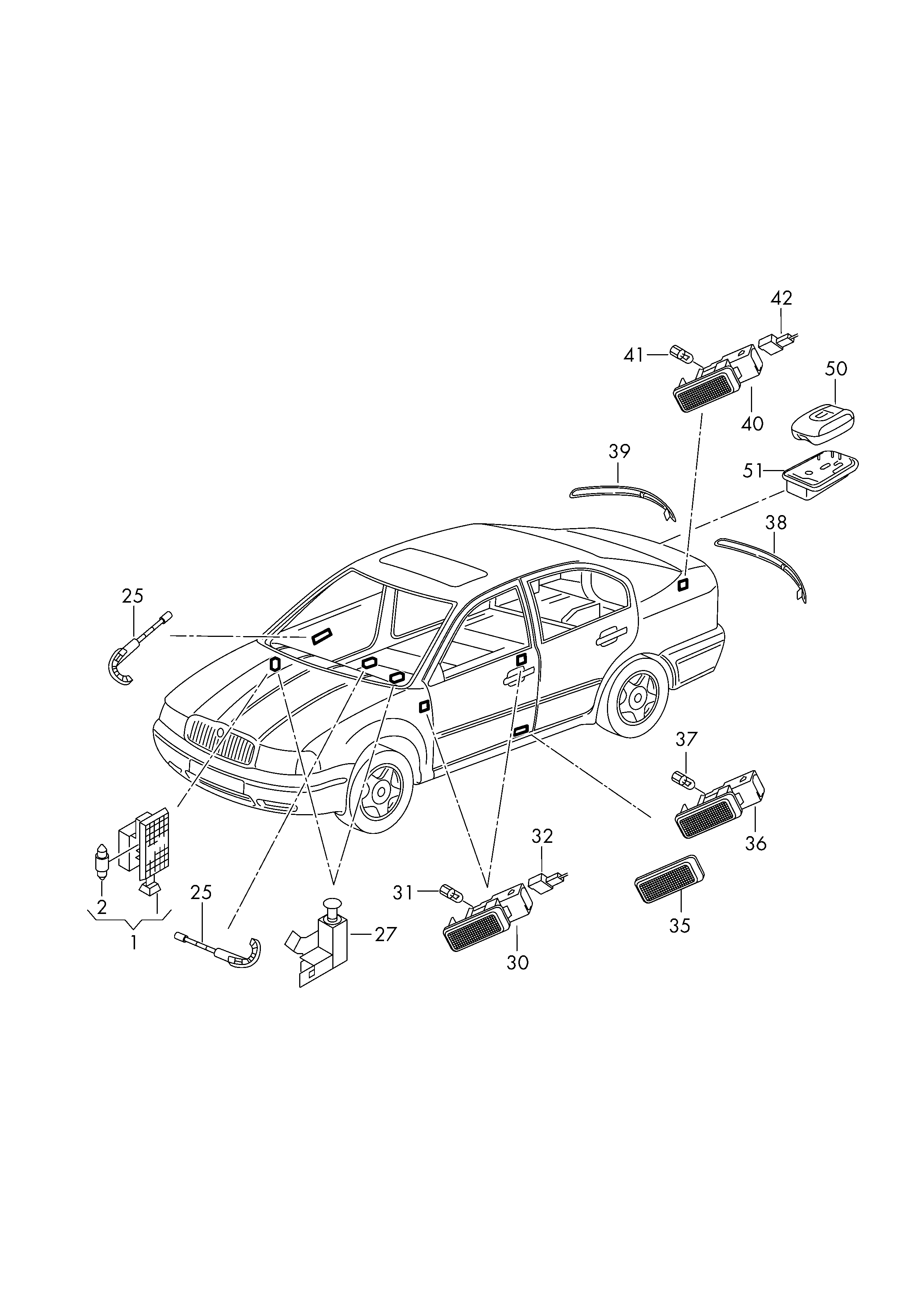 VW 000 979 131 E* - Set reparatie, set cabluri parts5.com