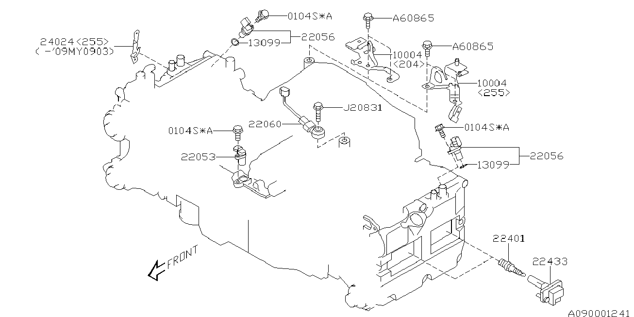 Subaru 22401-AA720 - Μπουζί parts5.com