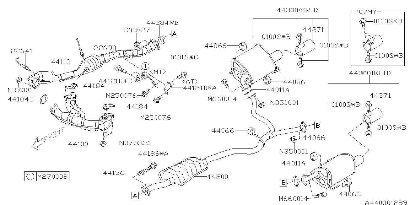 Subaru 22690AA590 - Αισθητήρας λάμδα parts5.com