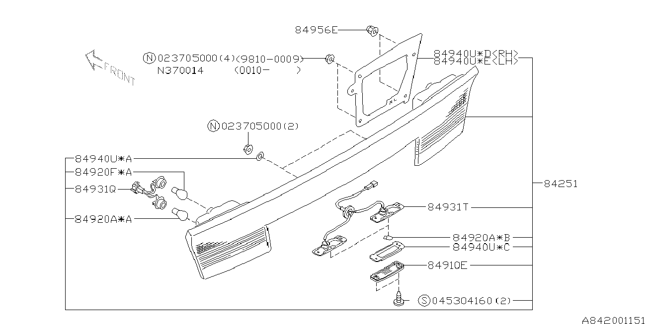 Subaru 68410-2420 - Крушка с нагреваема жичка, осветление на уредите parts5.com