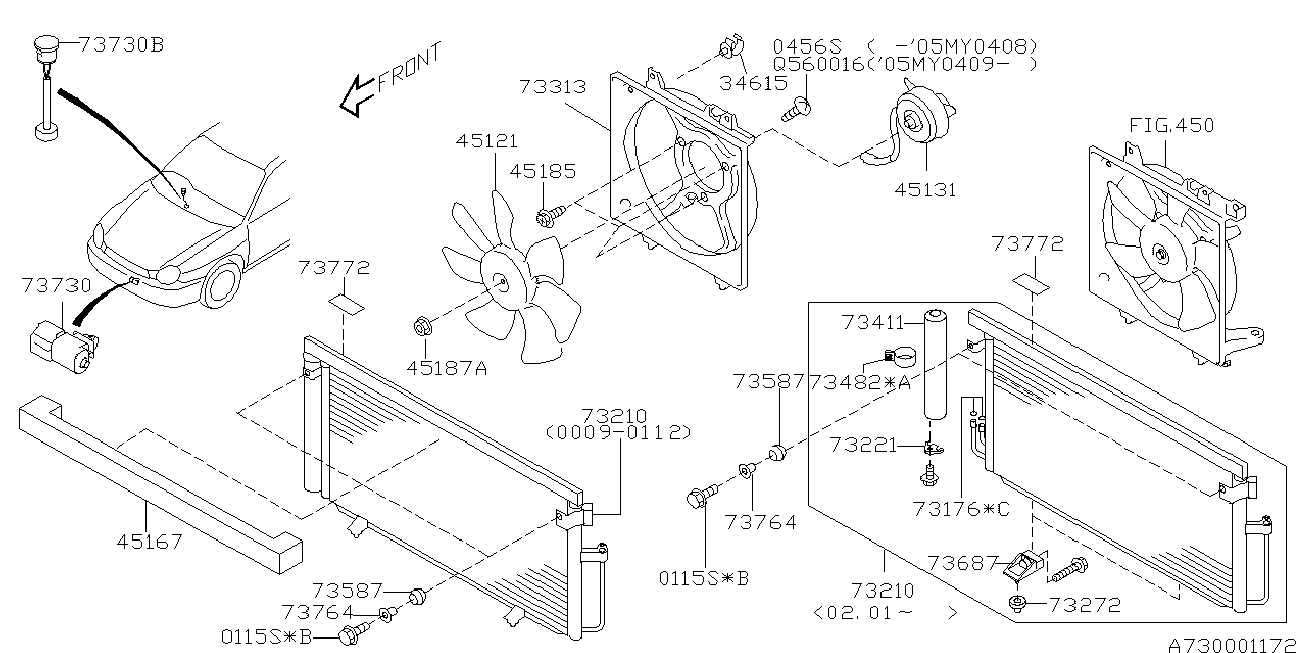 RENAULT 73412-FE000 - Dryer, air conditioning parts5.com